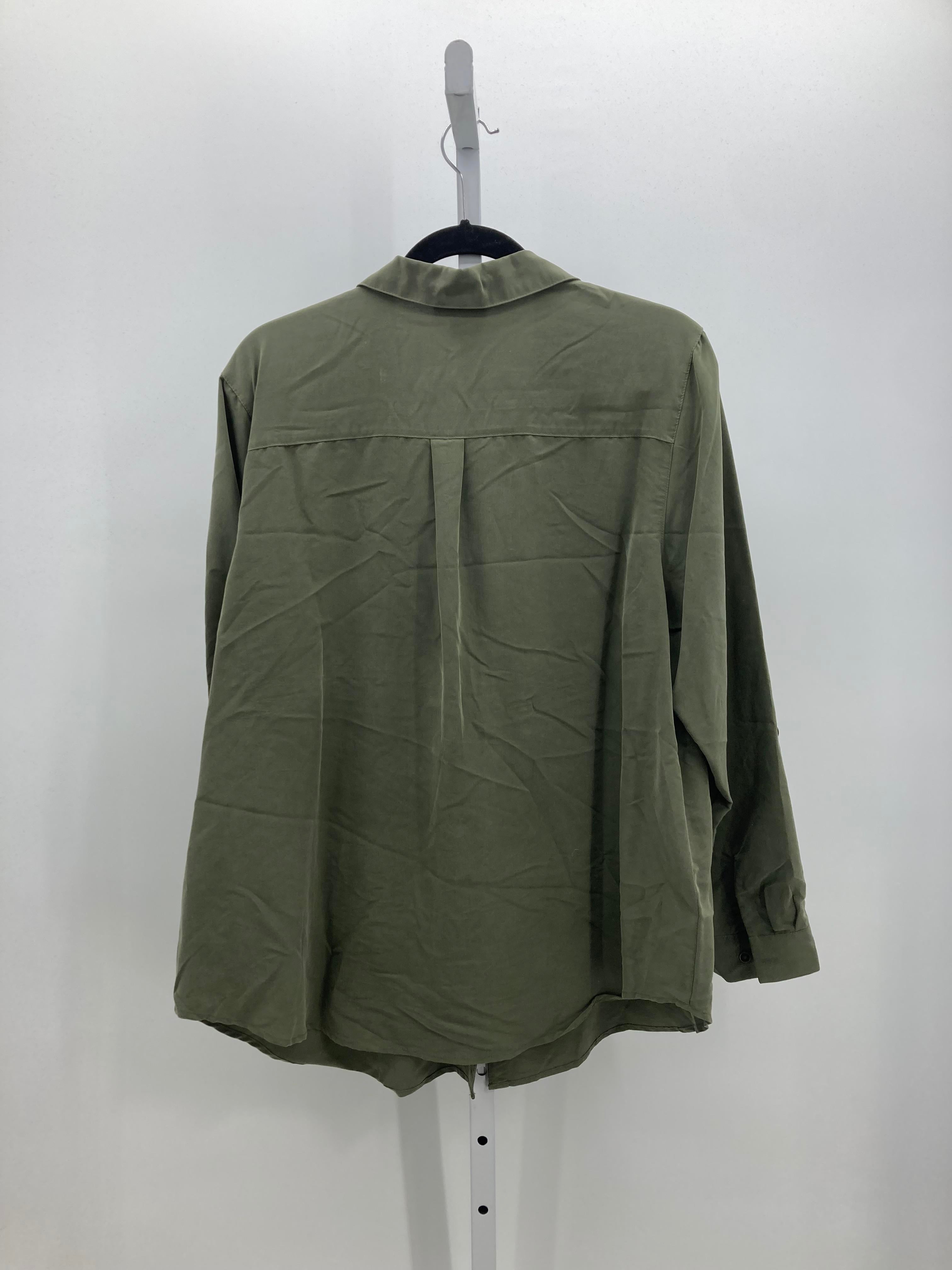 Dress Barn Size 2X Womens Long Sleeve Shirt