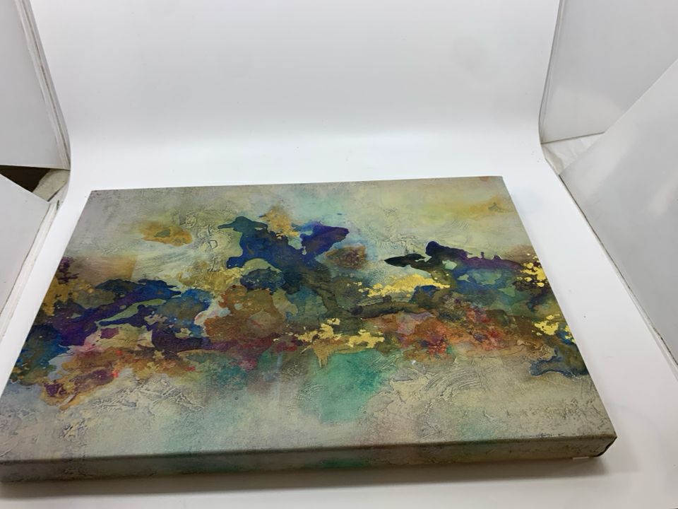 WATER COLOR CANVAS WALL ART.