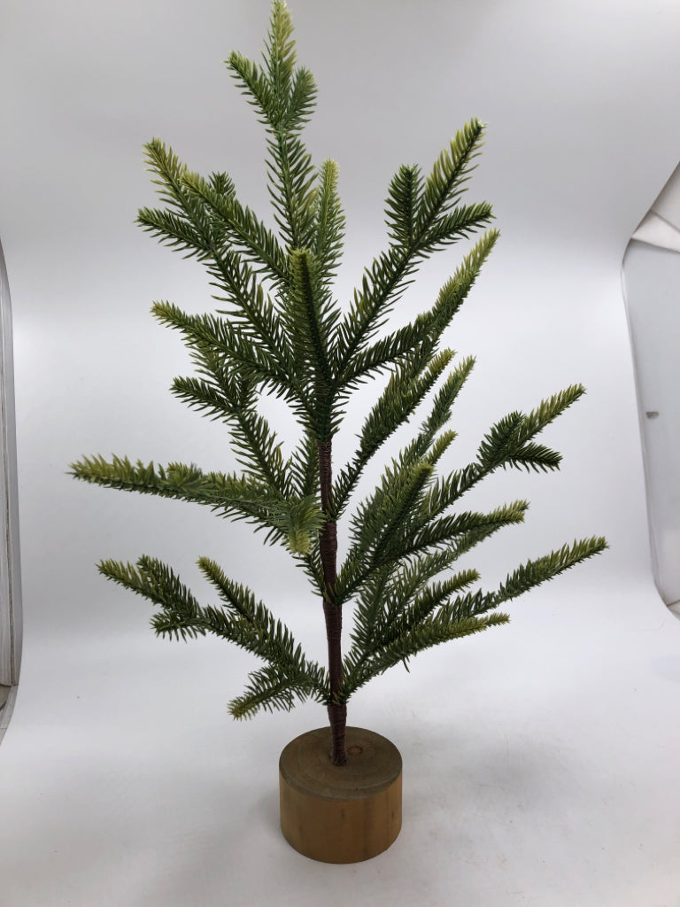 FAUX PINE TREE.
