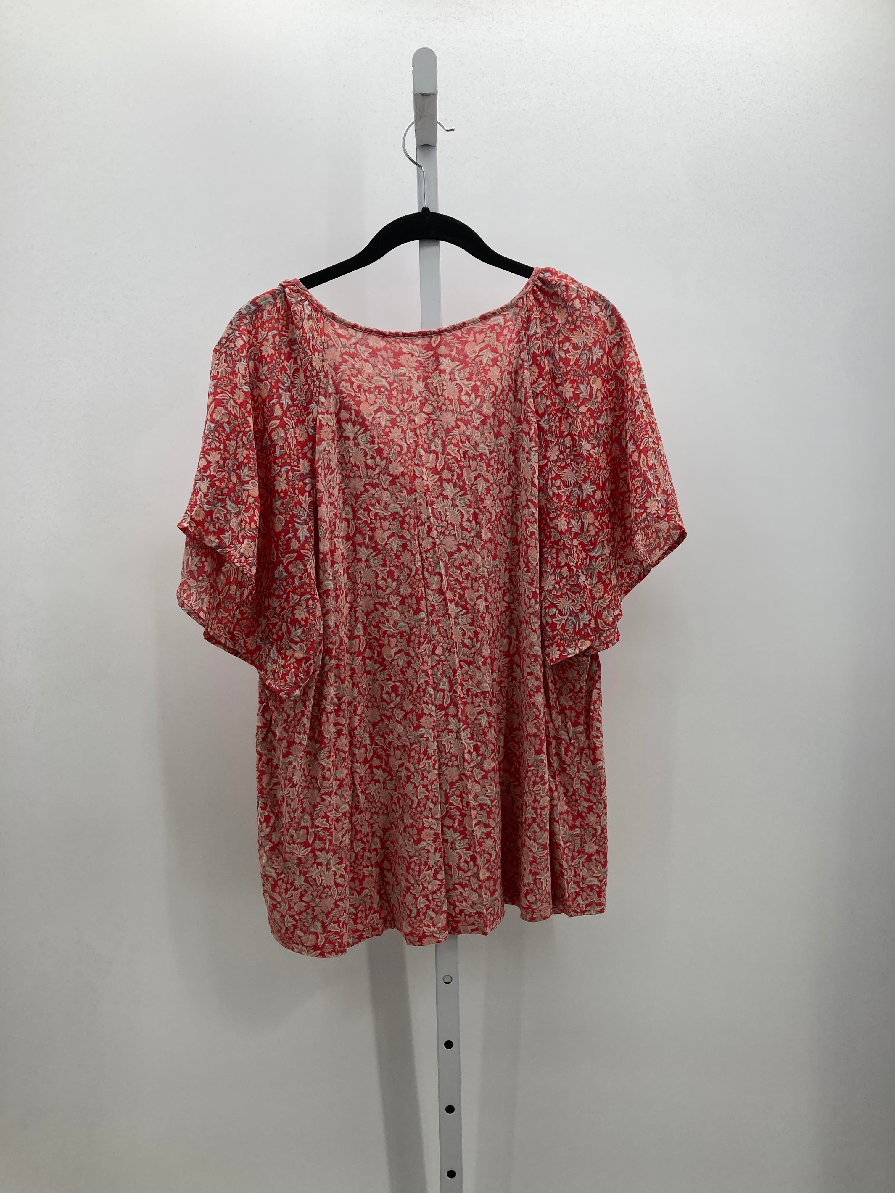 Loft Size Extra Large Misses Short Sleeve Shirt