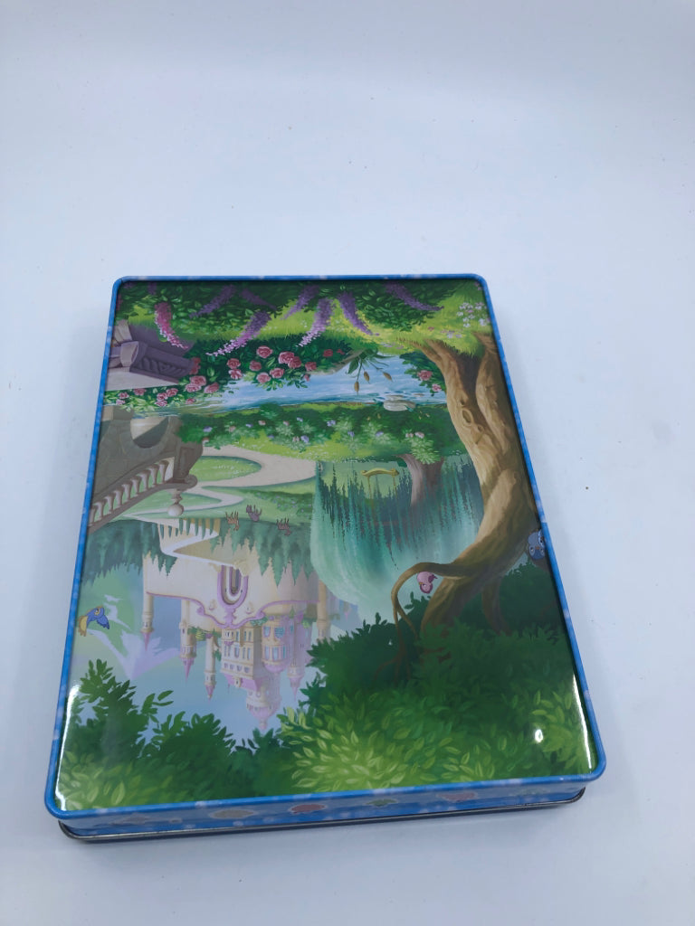 DISNEY PRINCESS METAL TIN W/LID.