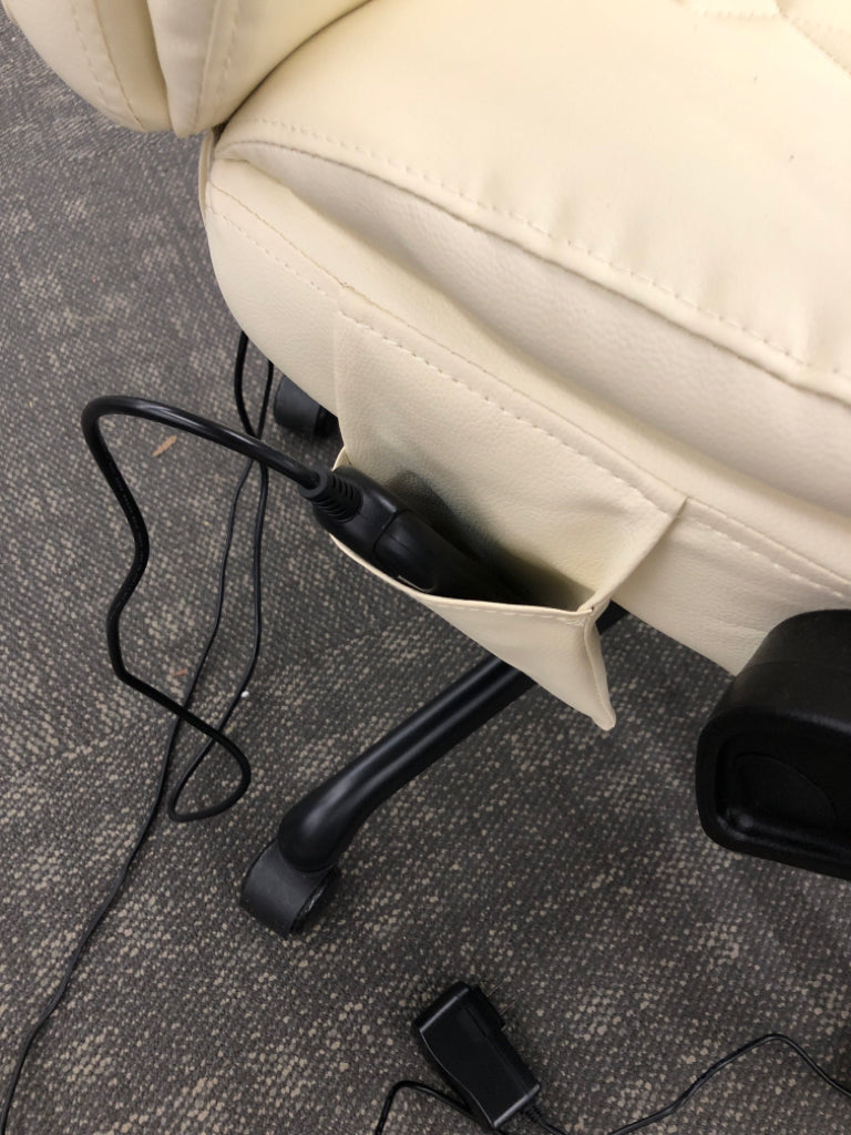 MASSAGING DESK CHAIR.