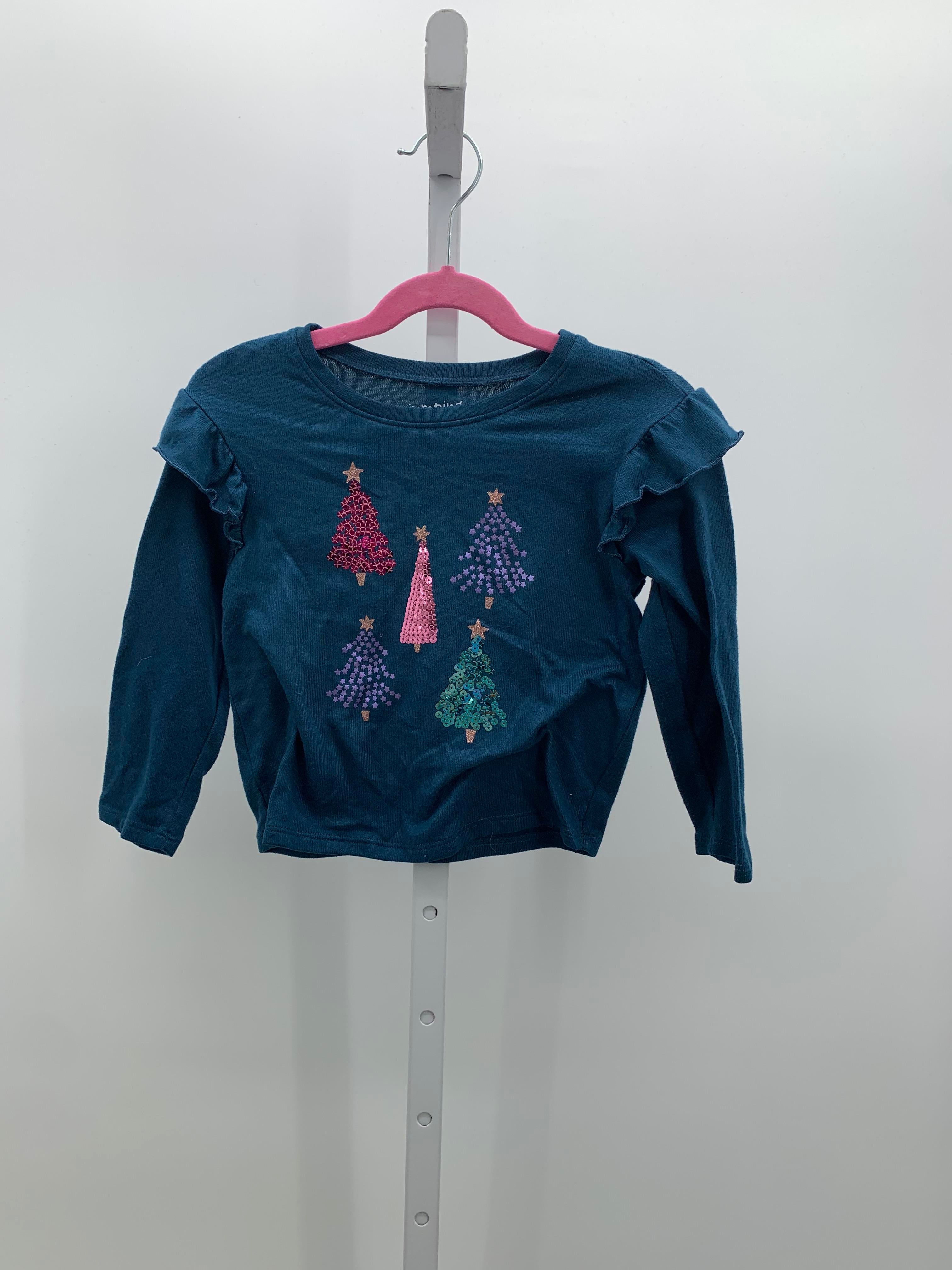 LONG SLV SHIRT XMAS TREES