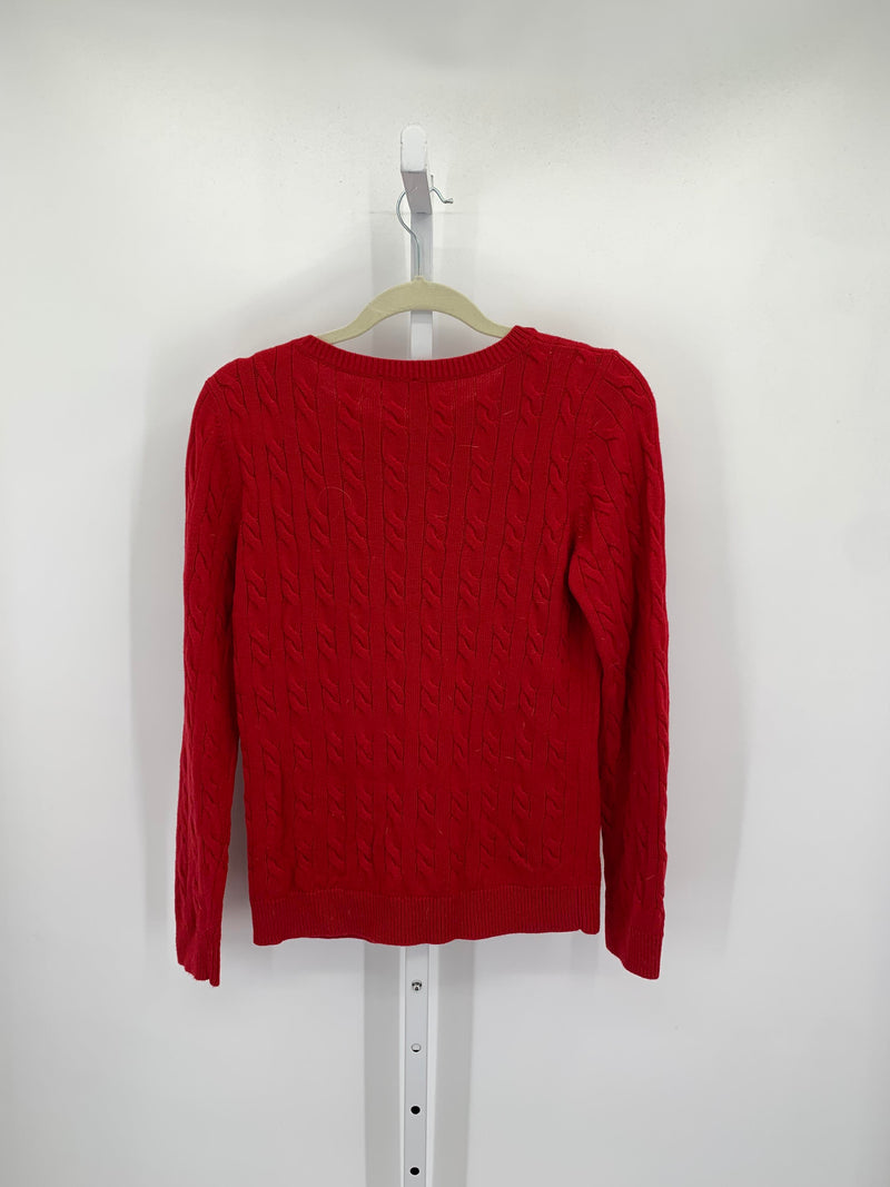 Talbots Size Medium Misses Long Slv Sweater