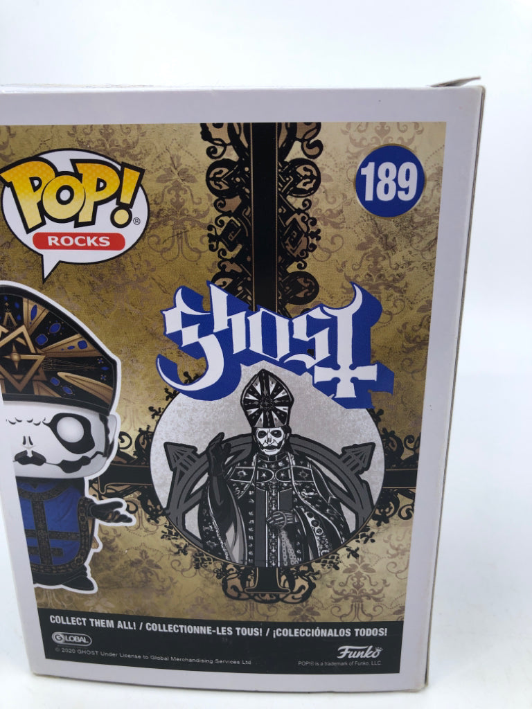 FUNKO POP GHOST PAPA EMERITUS IV 189- HOT TOPIC EXCLUSIVE