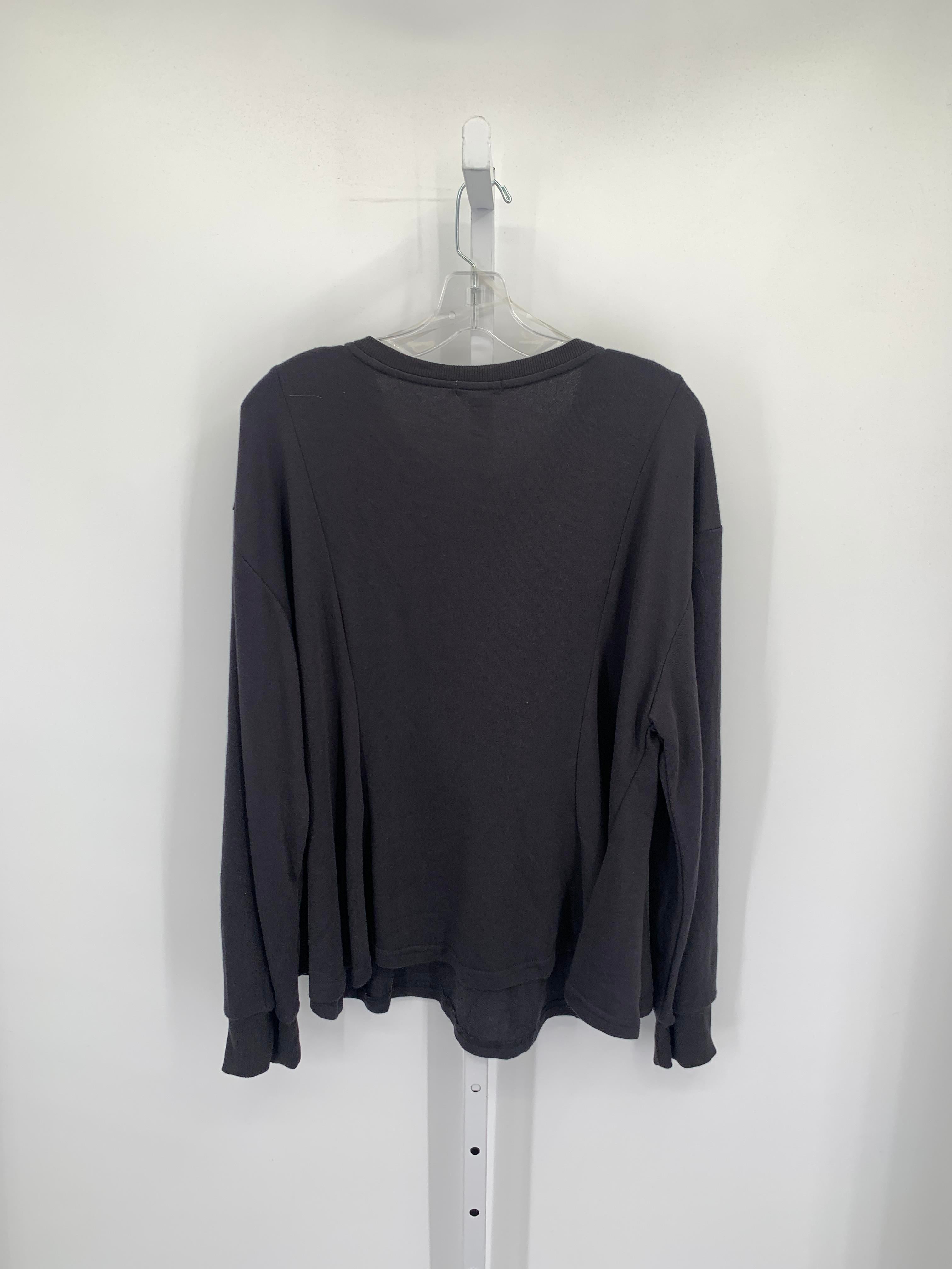 Size 2X Womens Long Sleeve Shirt