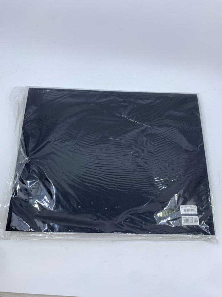 NIB BLACK PHOTO ALBUM/SCRAPBOOK.