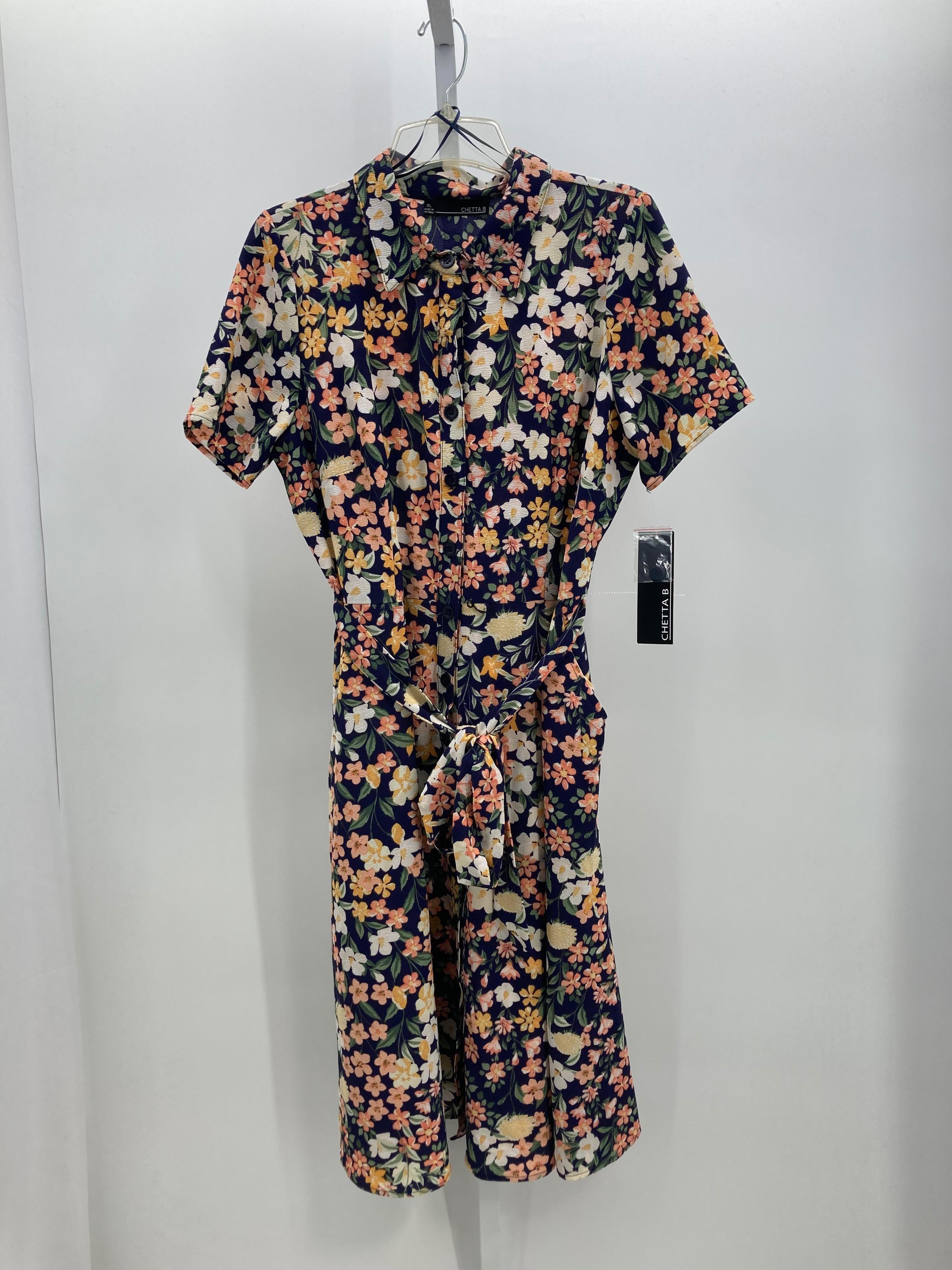 Size Extra Large Misses Short Sleeve Dress