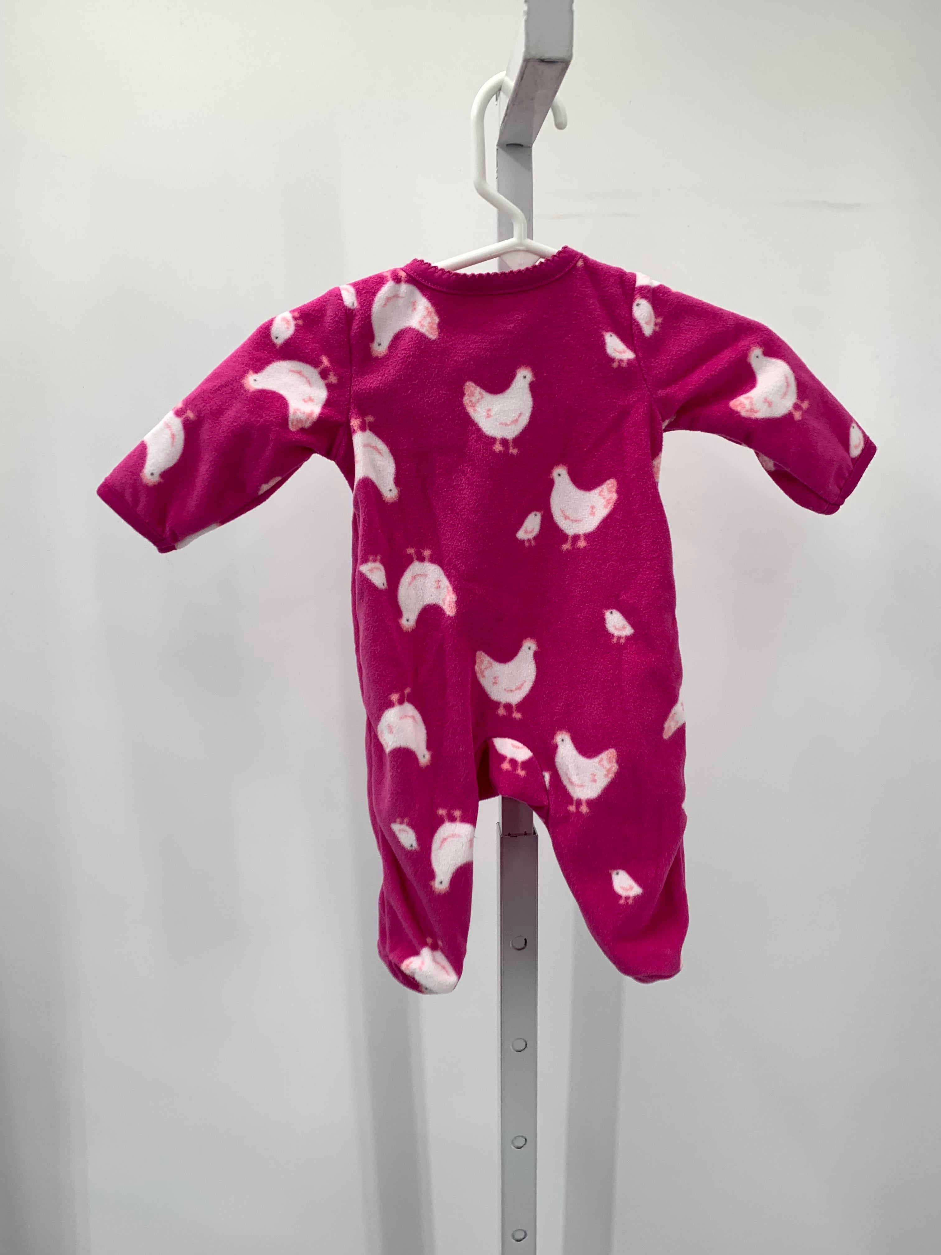 Carters Size Newborn Girls Long Slv. Romper