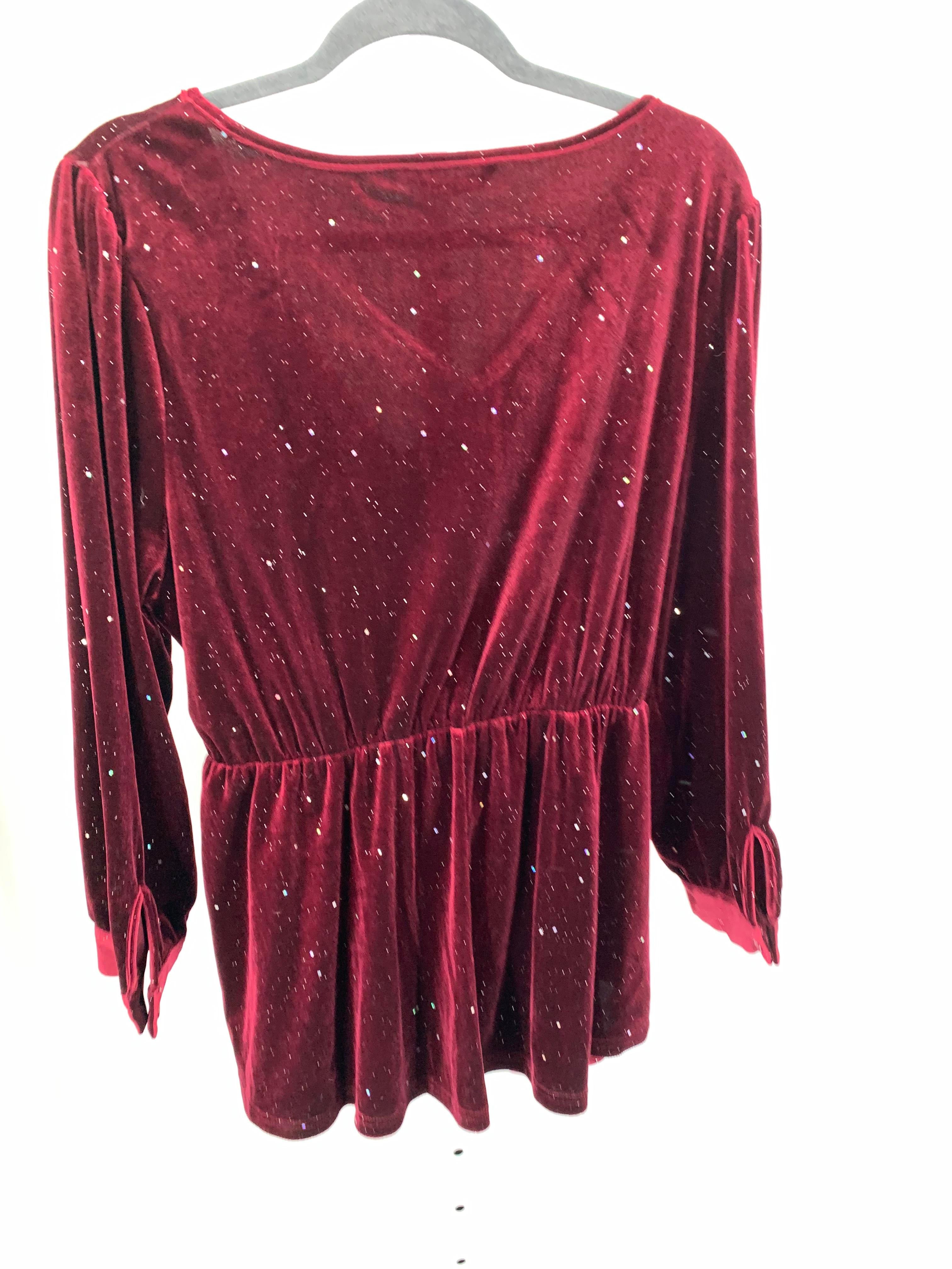 Size 18/20 W Womens Long Sleeve Shirt