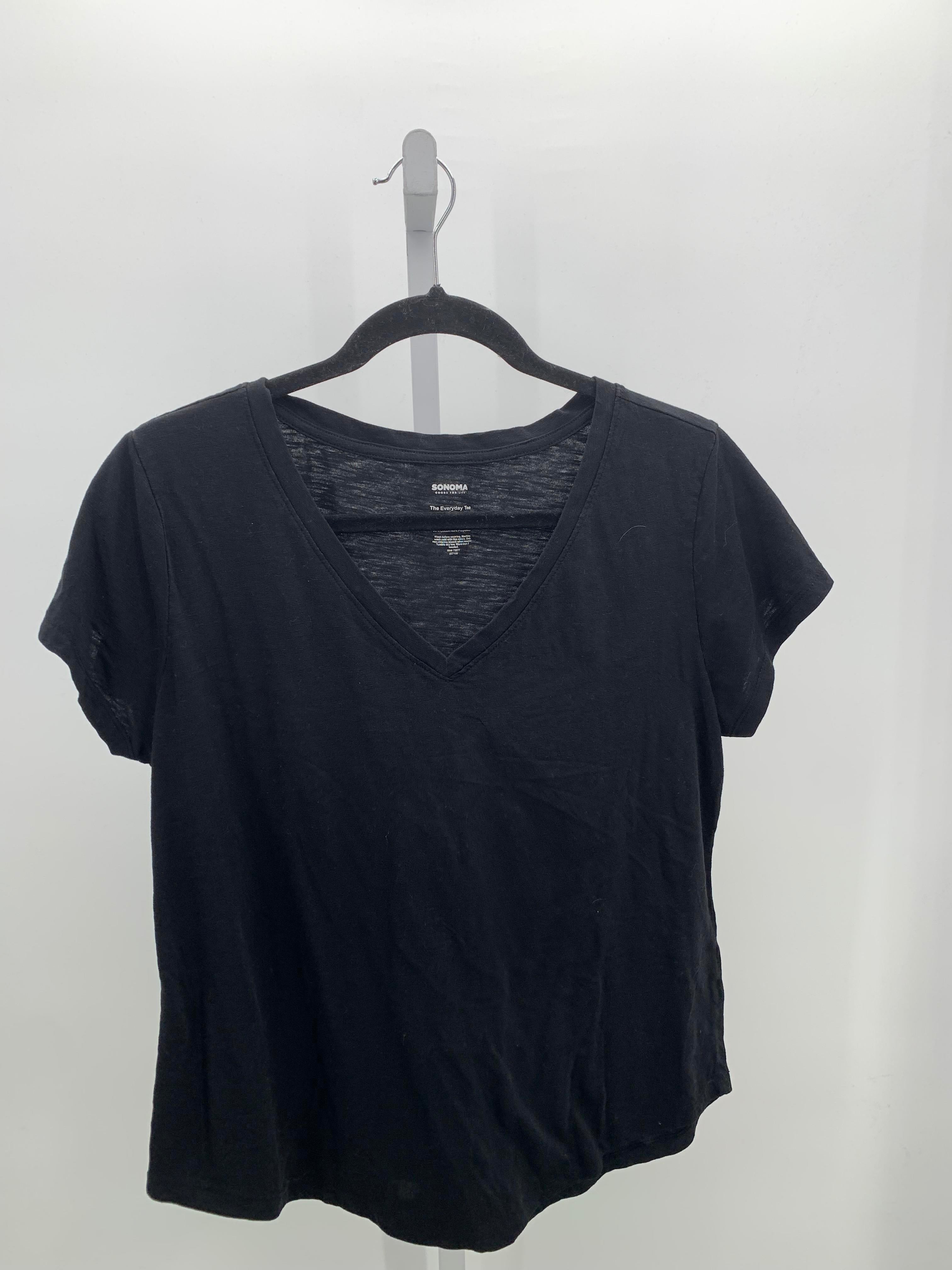 Sonoma Size Large Misses Short Sleeve Shirt
