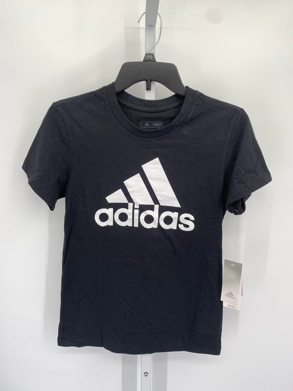 Adidas Size X Small Young Men's Short Sleeve Shirt