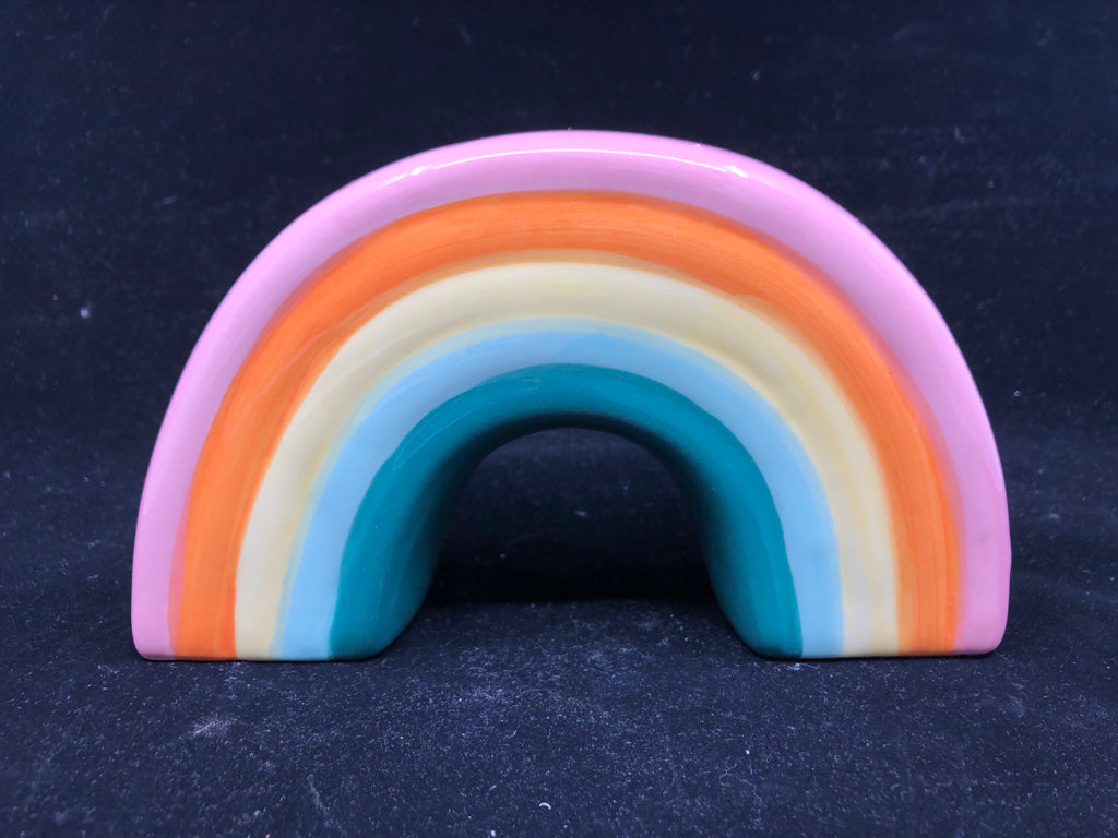 CERAMIC RAINBOW DECOR.