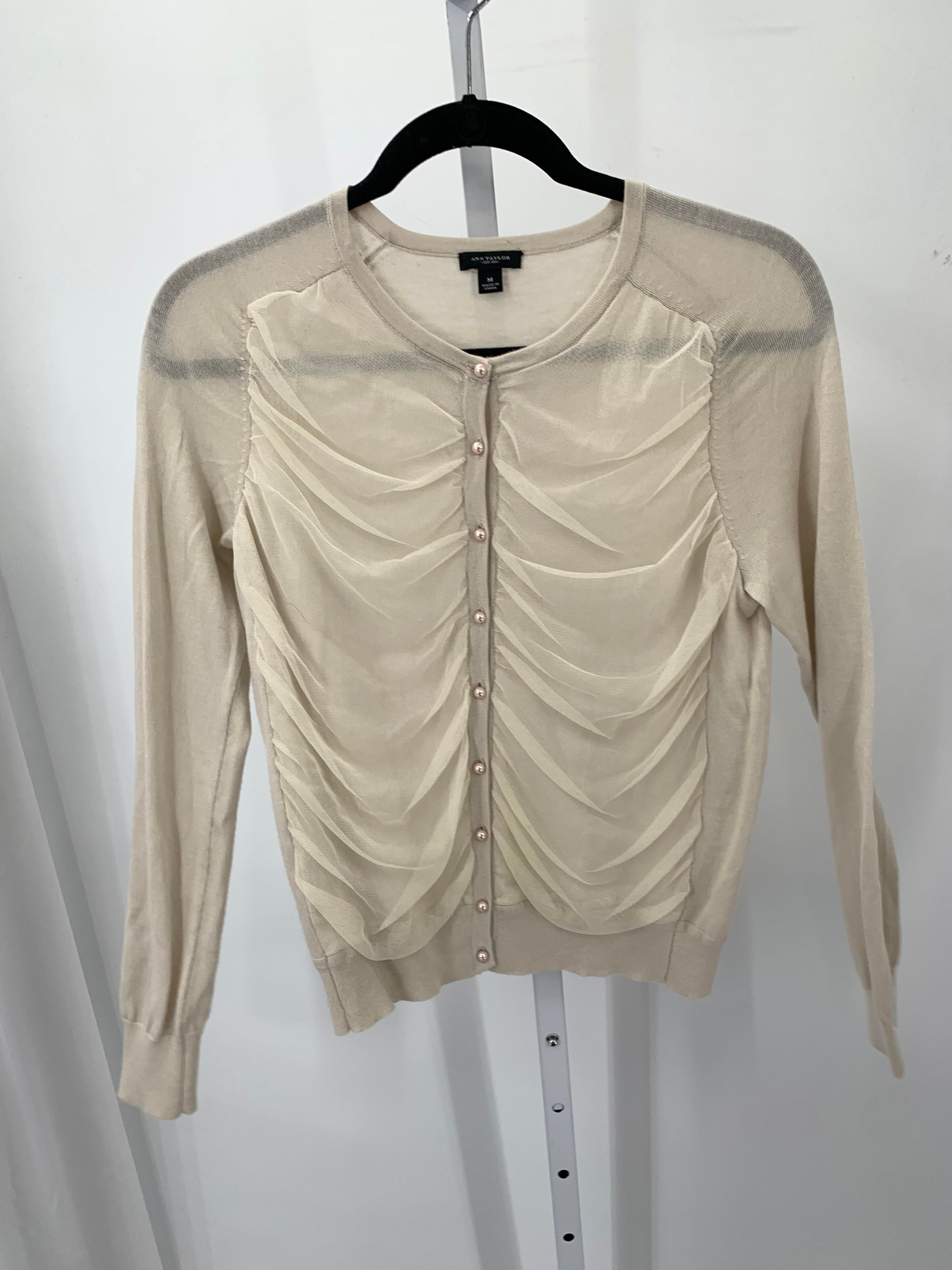 Ann Taylor Size Medium Misses Long Slv Sweater