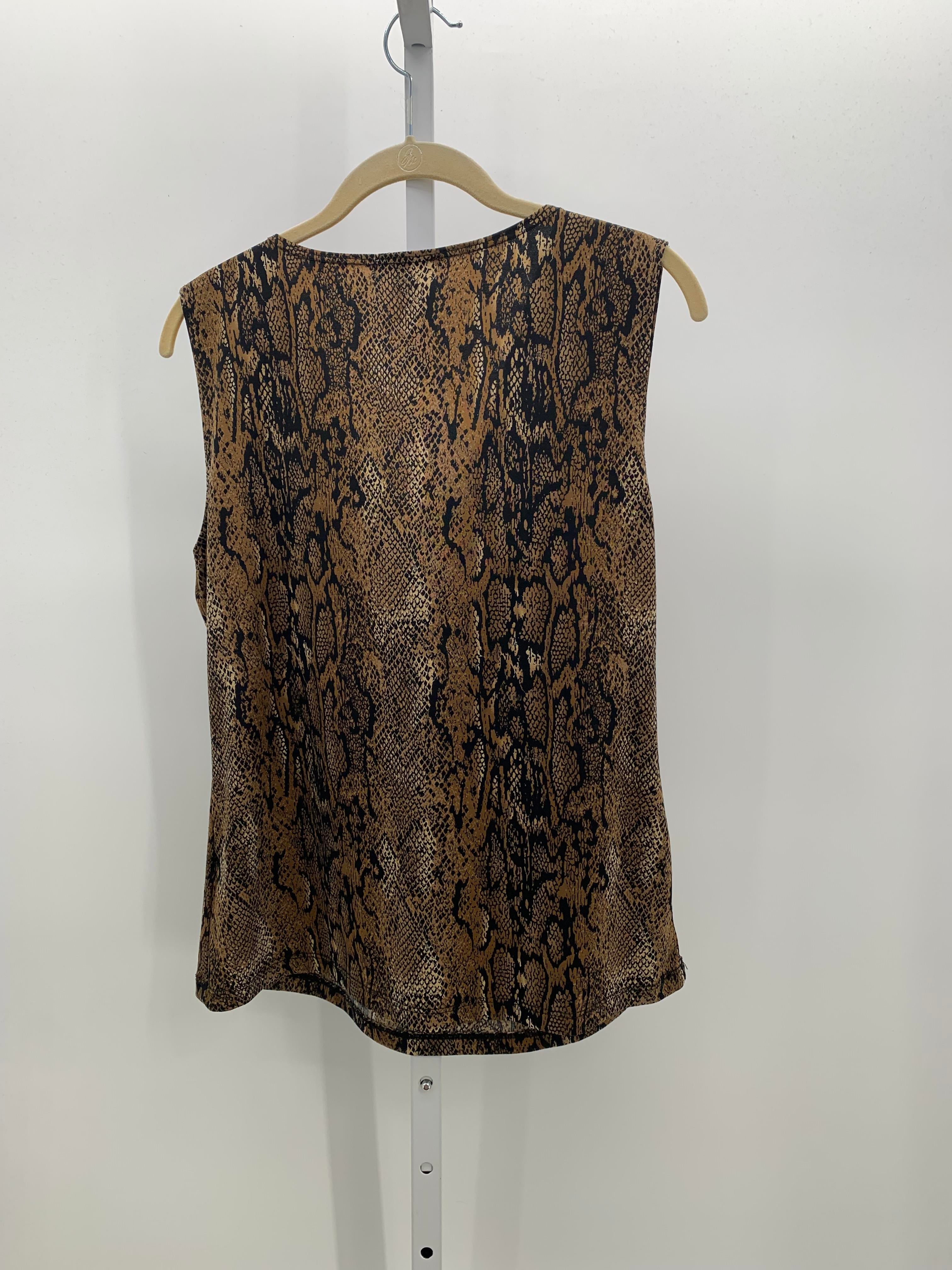 Dress Barn Size Extra Large Misses Sleeveless Shirt