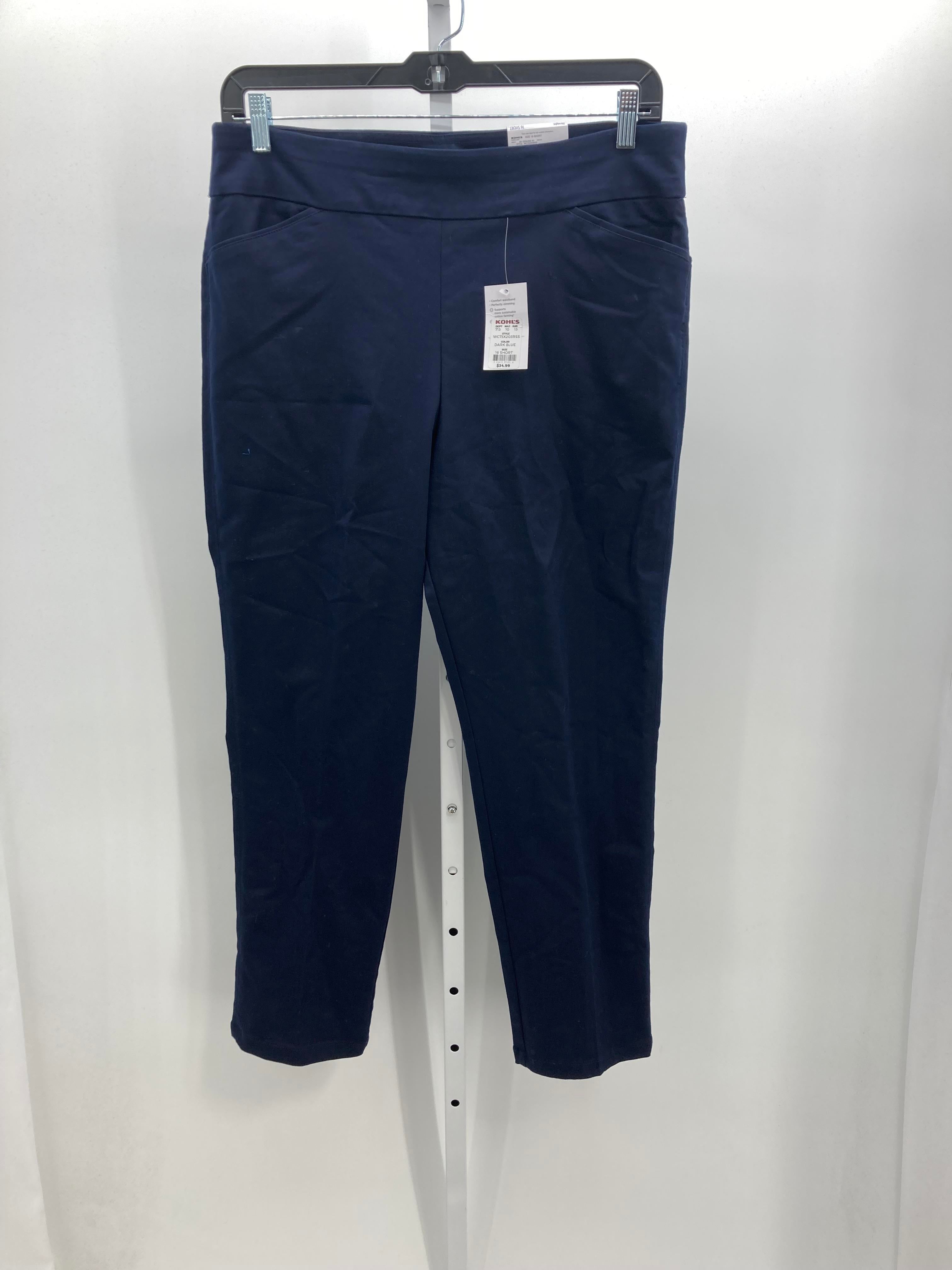 Croft & Barrow Size 16 Short Misses Pants
