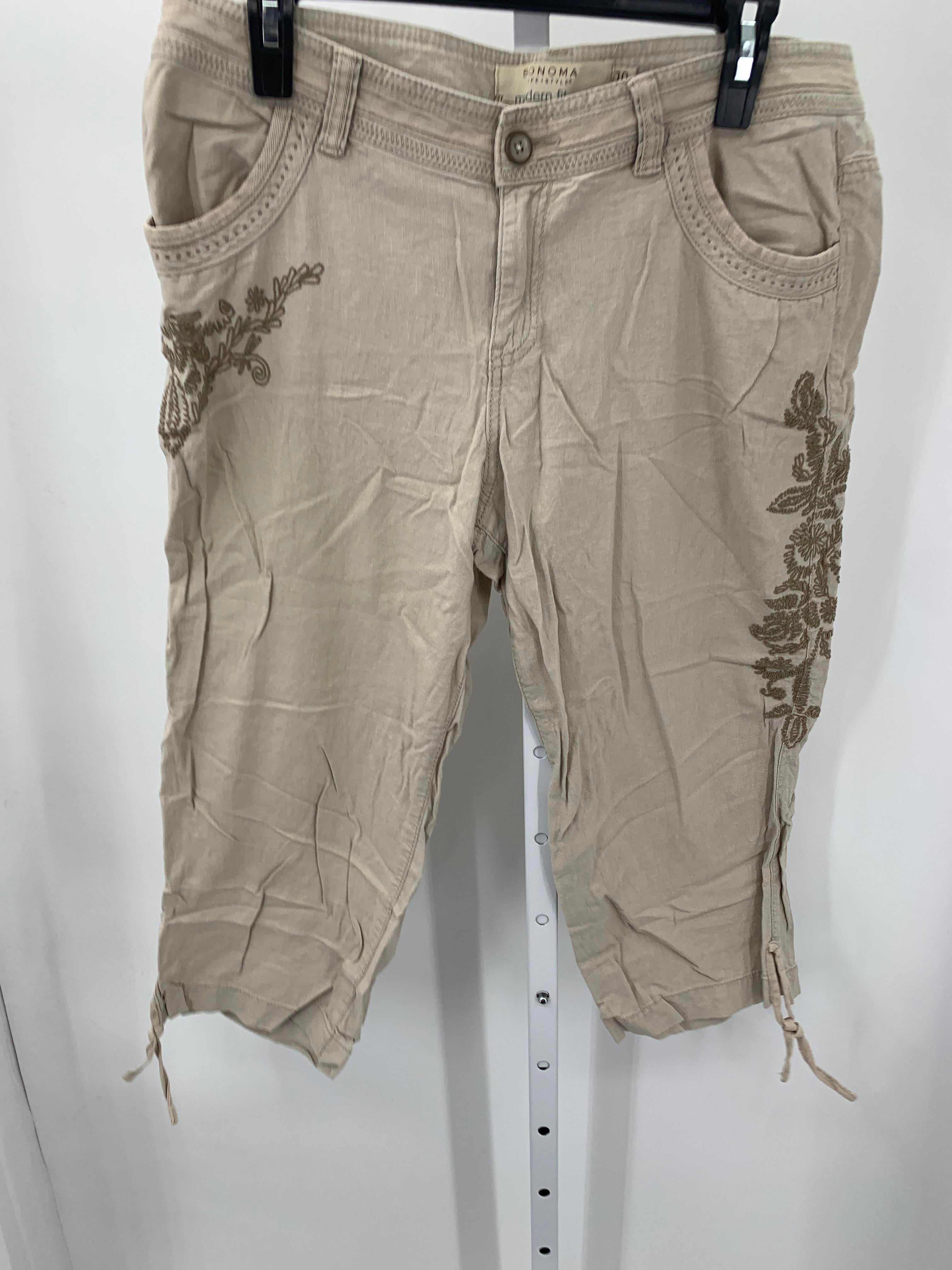 Sonoma Size 10 Misses Capri Pants