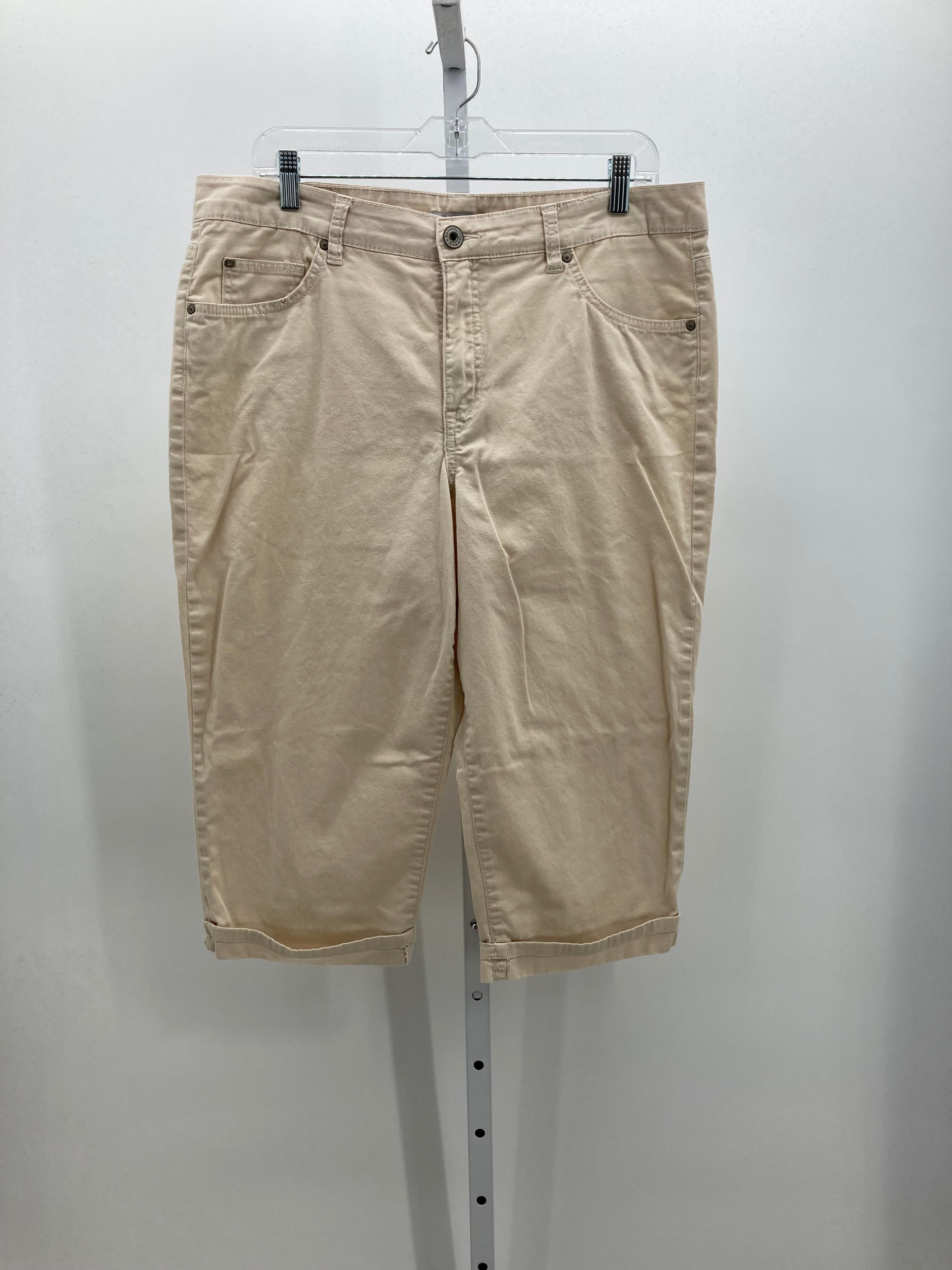 Bandolino Size 16 Misses Capri Pants