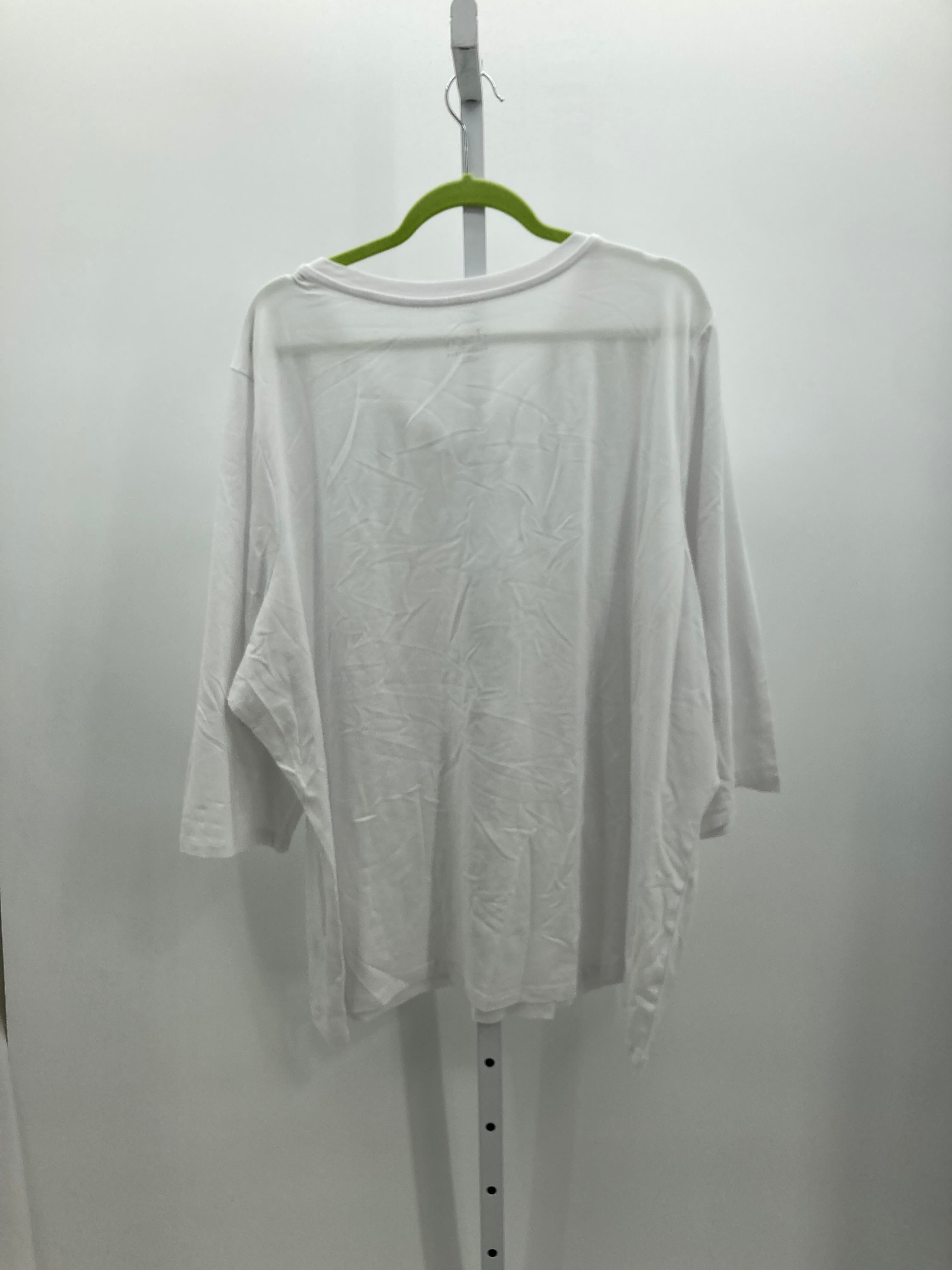 d & co. Size 4X Womens Long Sleeve Shirt