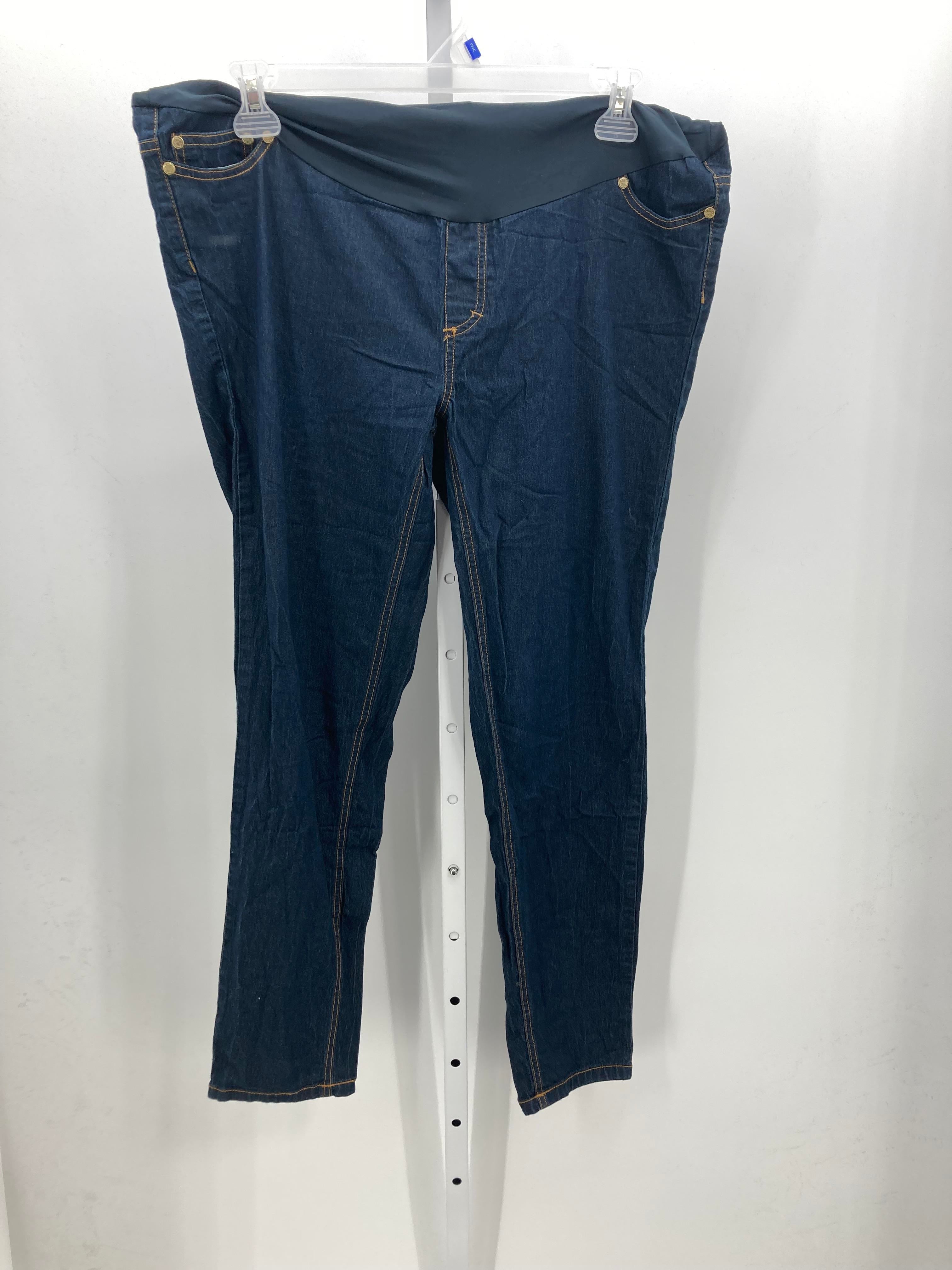 Oh Mamma Denim Size 1X Maternity Jeans