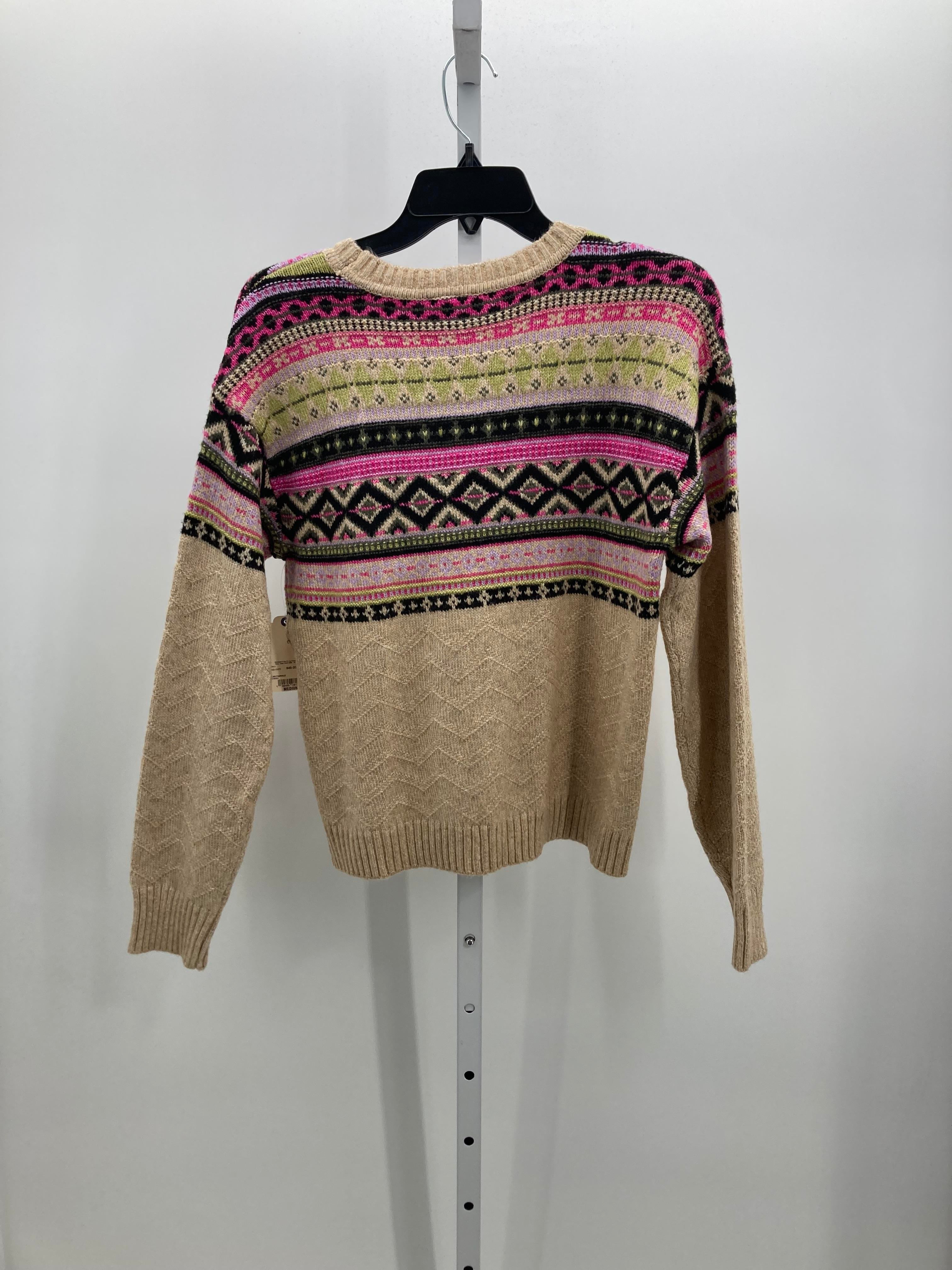 St. Johns Bay Size Medium Misses Long Slv Sweater