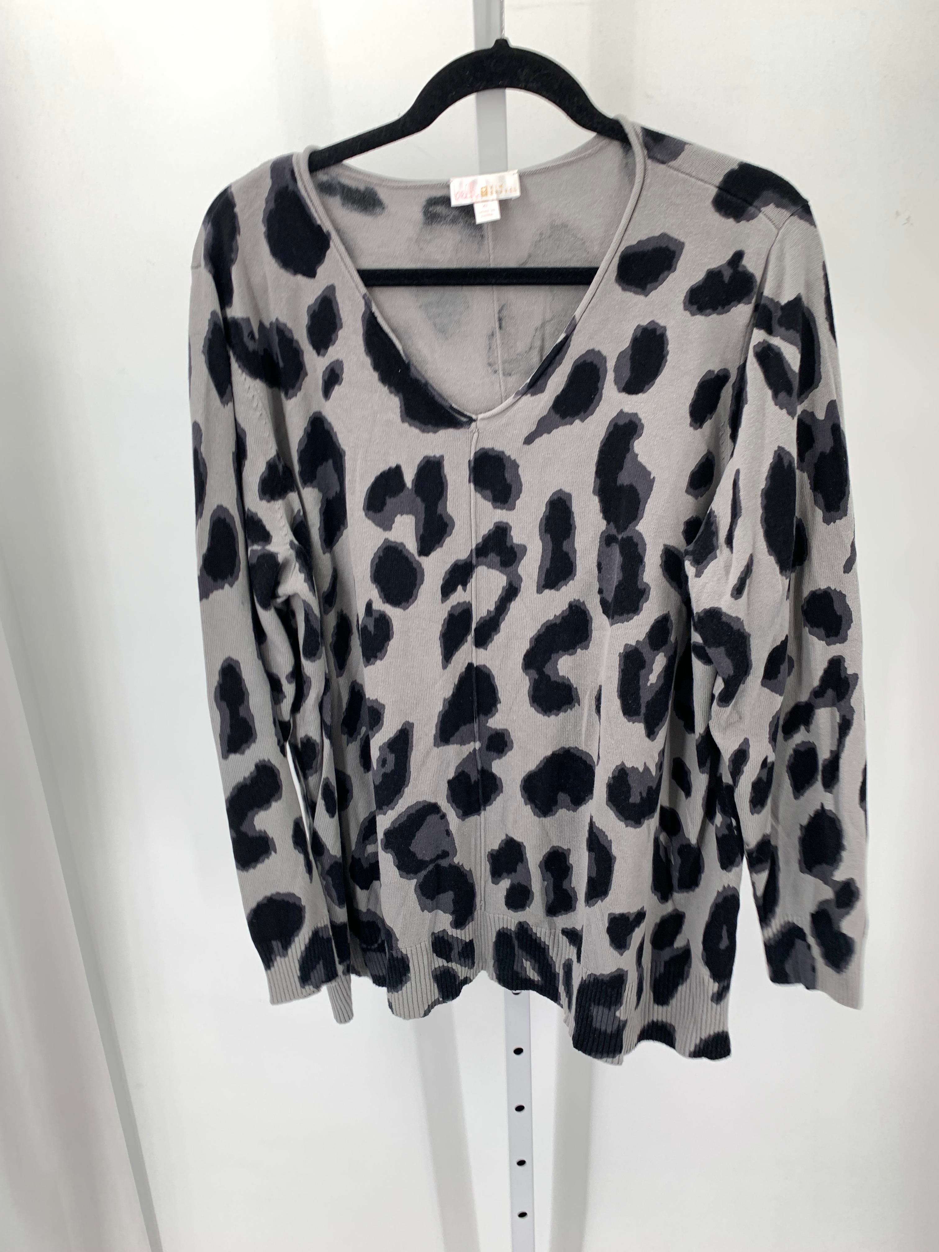 Size Extra Large Misses Long Slv Sweater