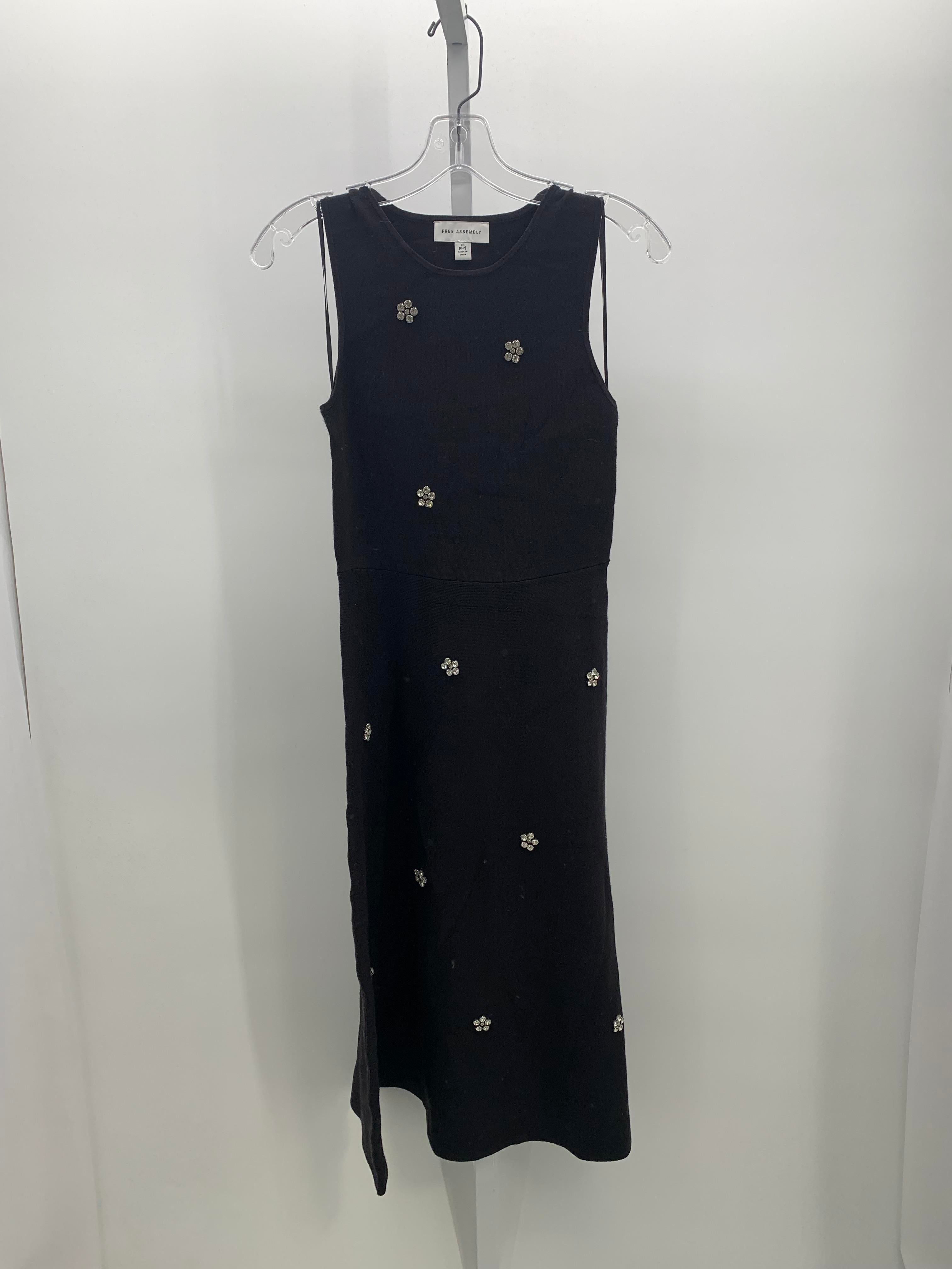 Free Assembly Size X Small Misses Sleeveless Dress