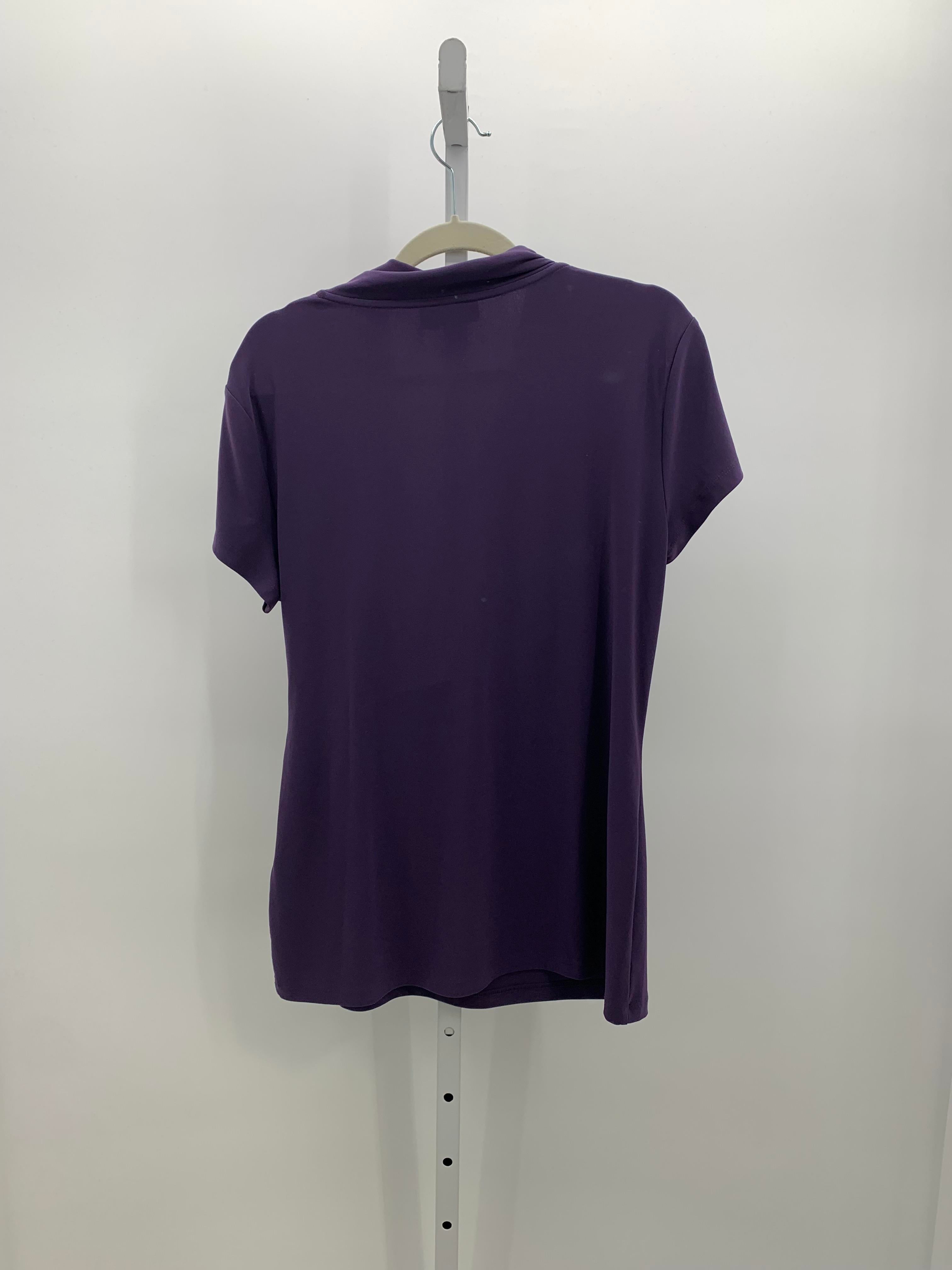 DKNY Size Extra Large Misses Short Sleeve Shirt