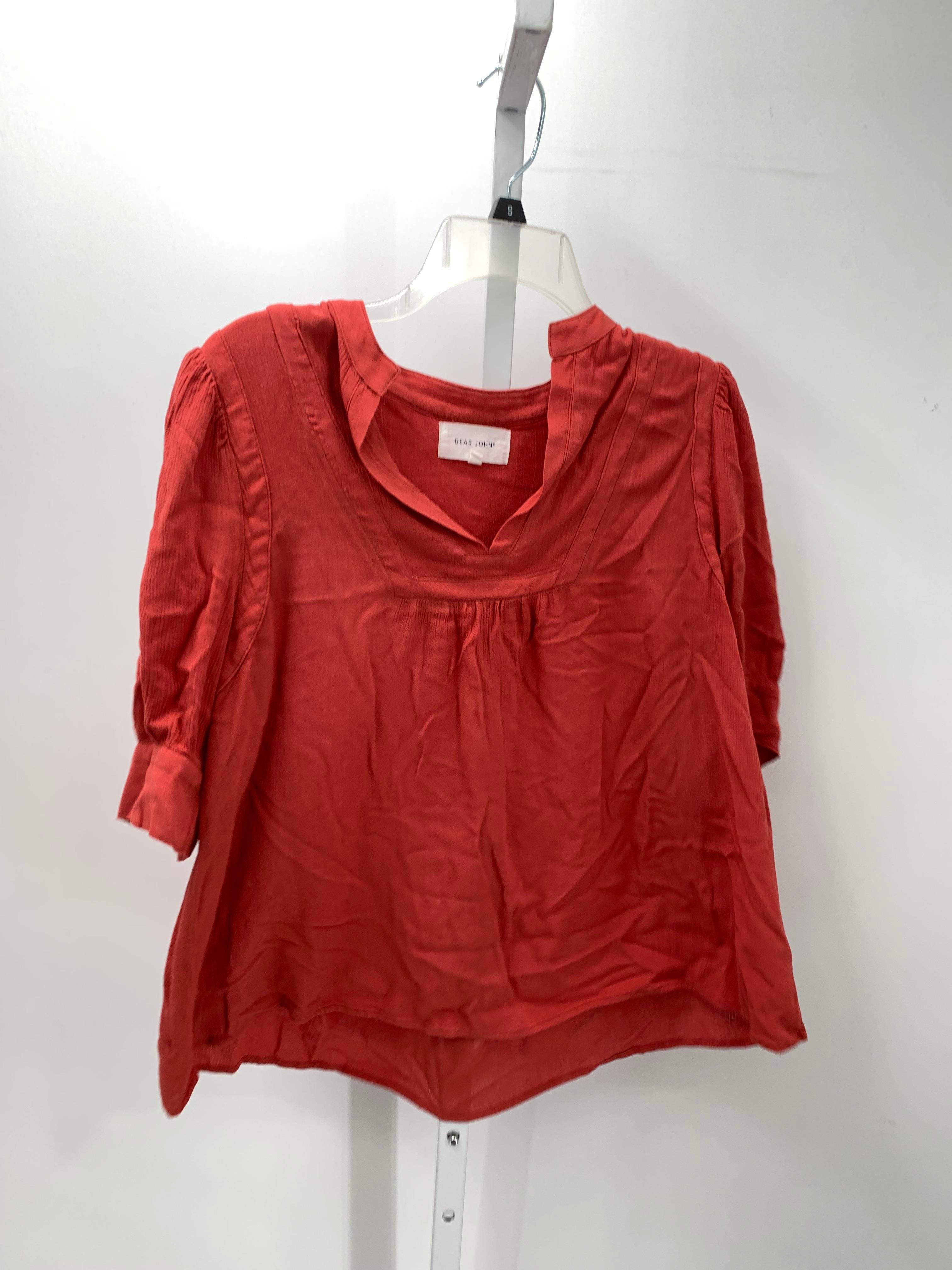Size Small Misses Short Sleeve Shirt
