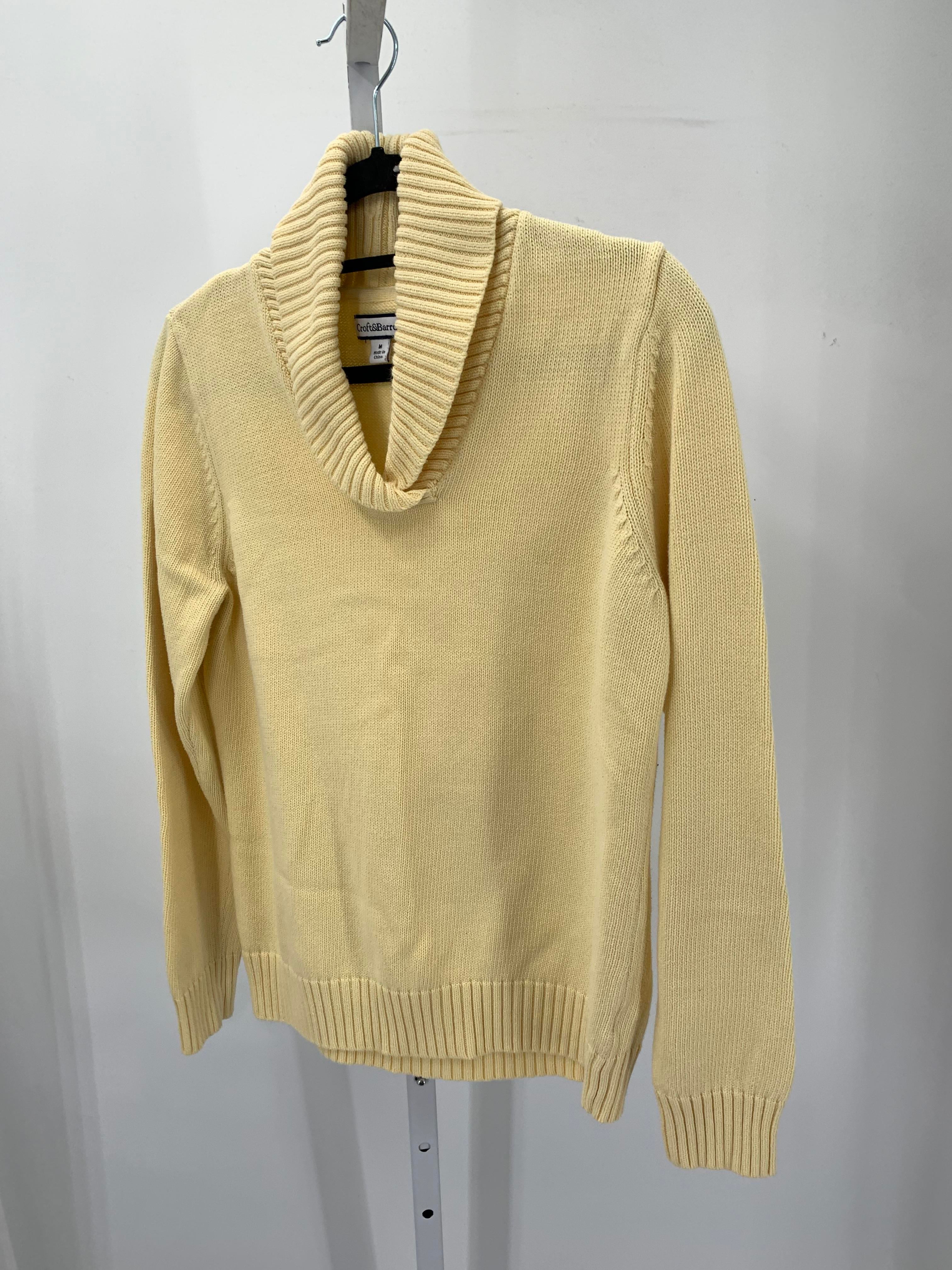 Croft & Barrow Size Medium Misses Long Slv Sweater