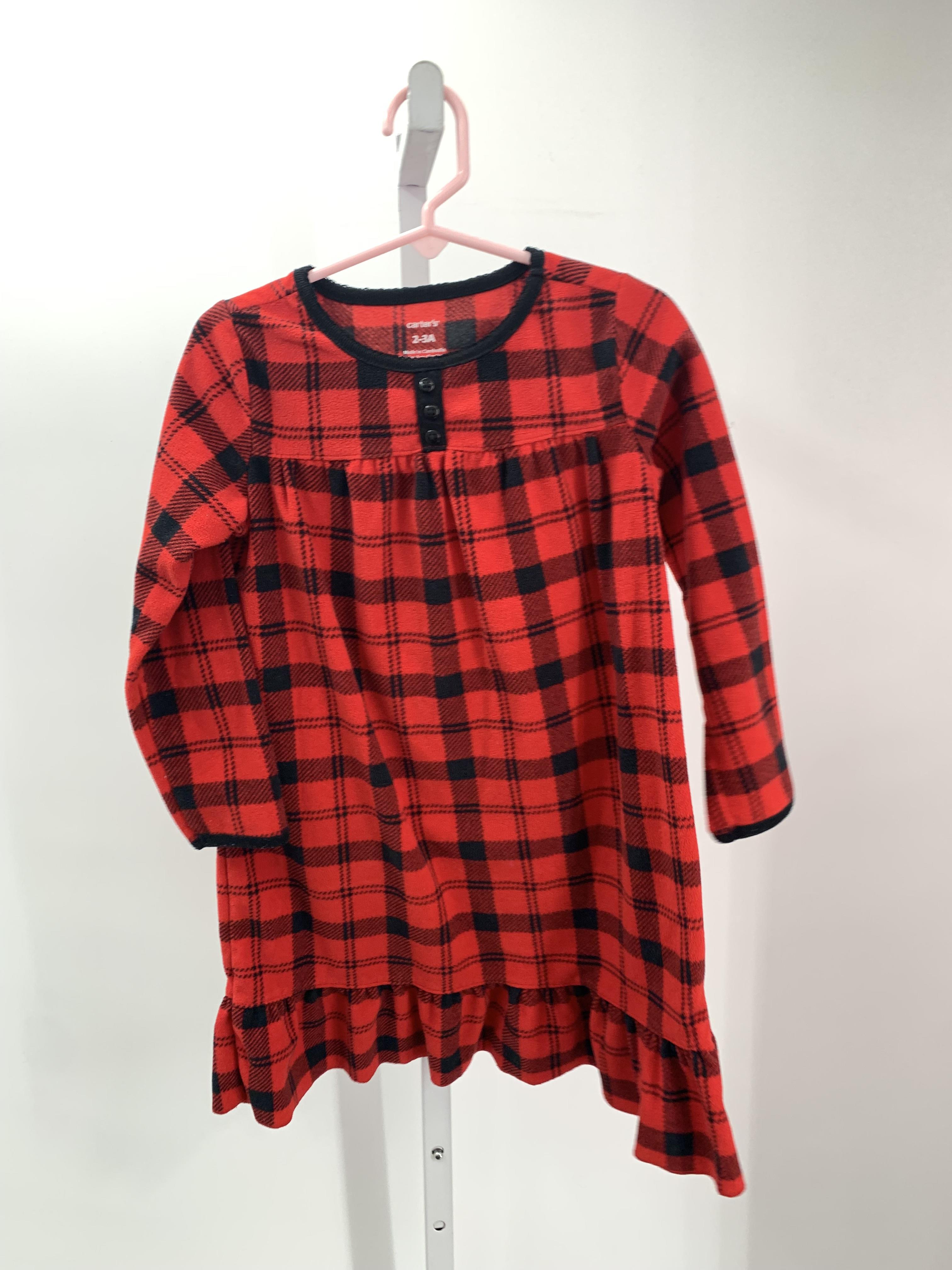 Carters Size 2-3 Girls Nightgown