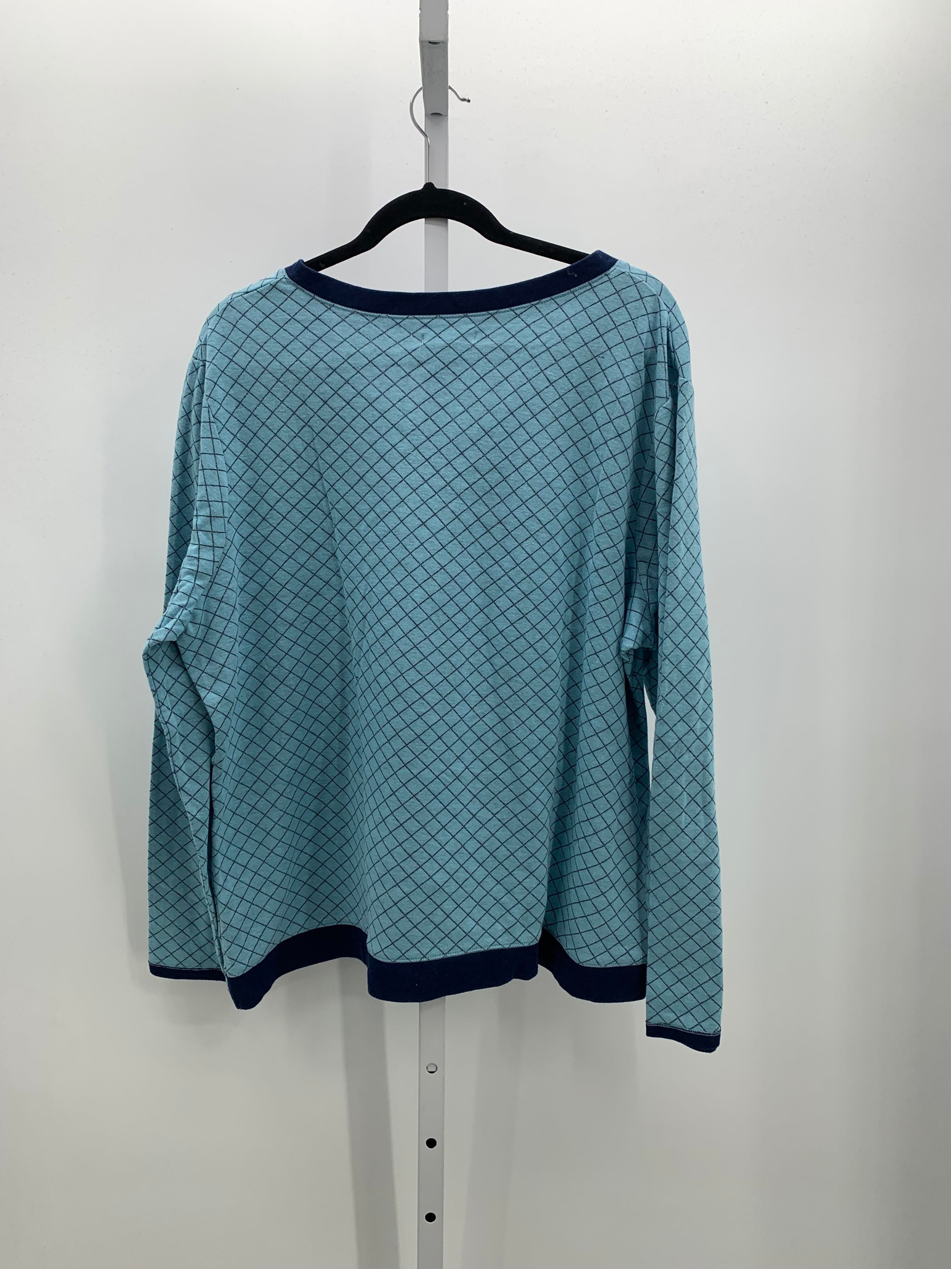 Jockey Size XXL Misses Long Sleeve Shirt