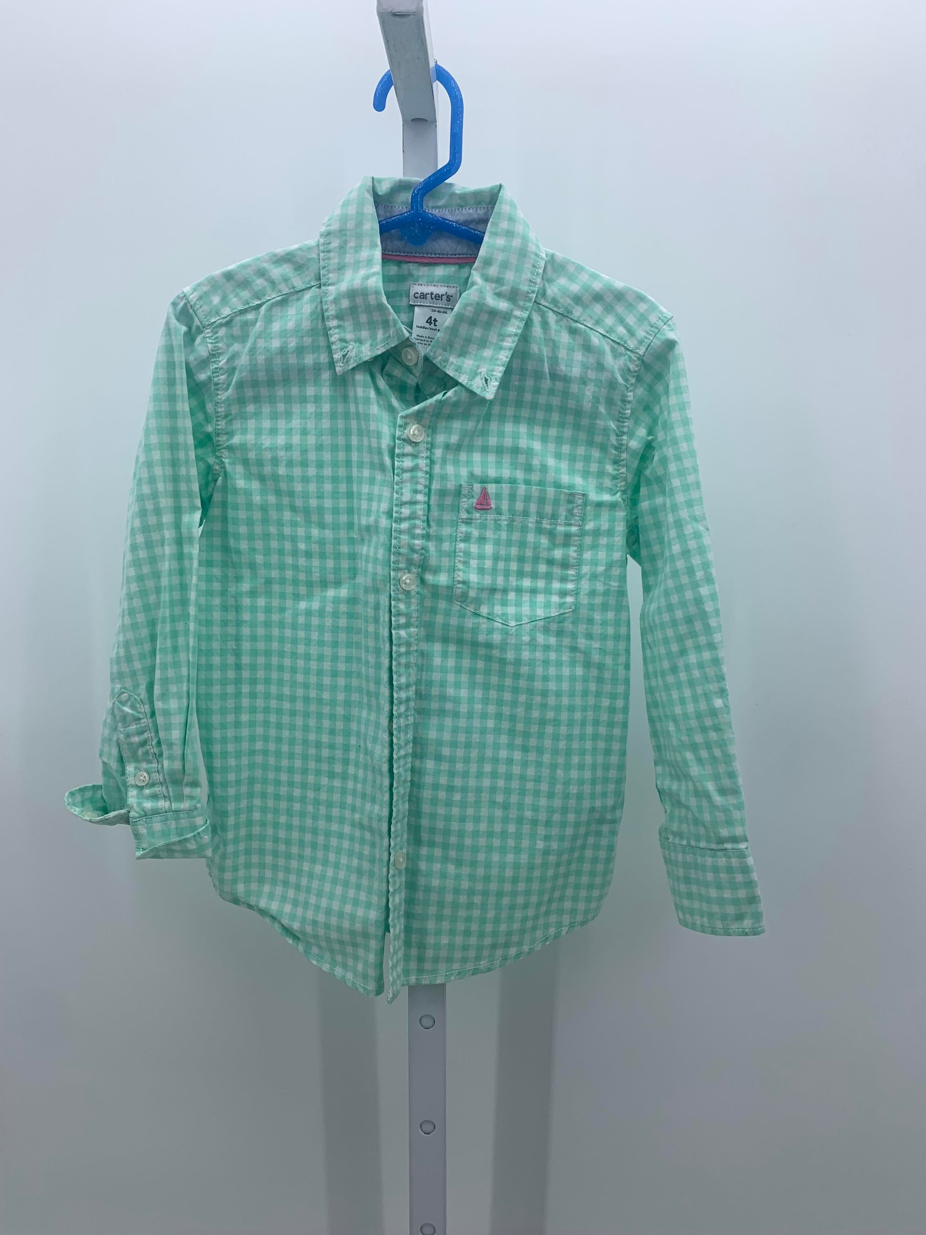 WHITE PLAID BTN DOWN
