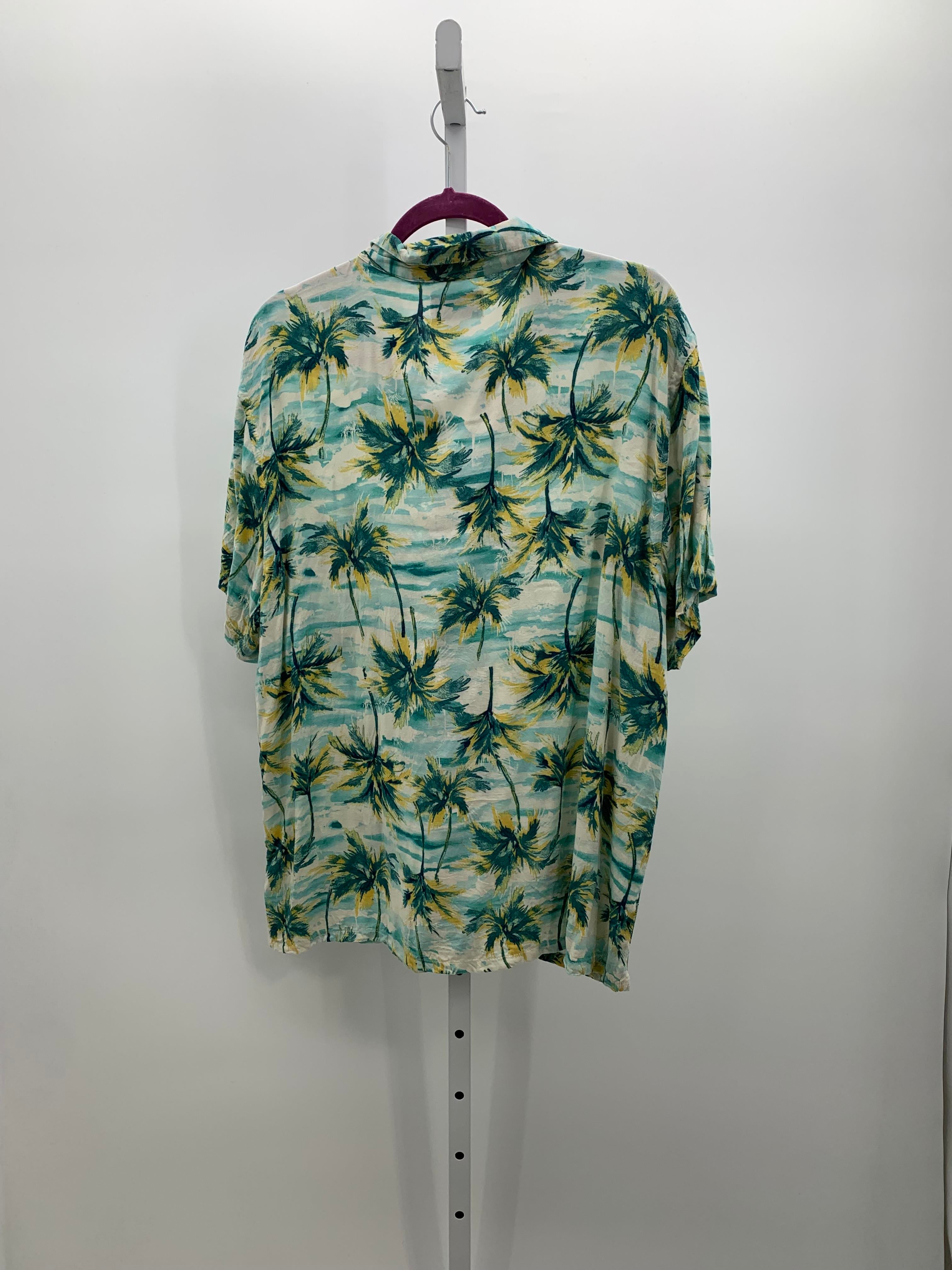 GREEN YELLOW PALM TRESS