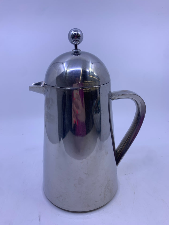 STAINLESS FRENCH PRESS.