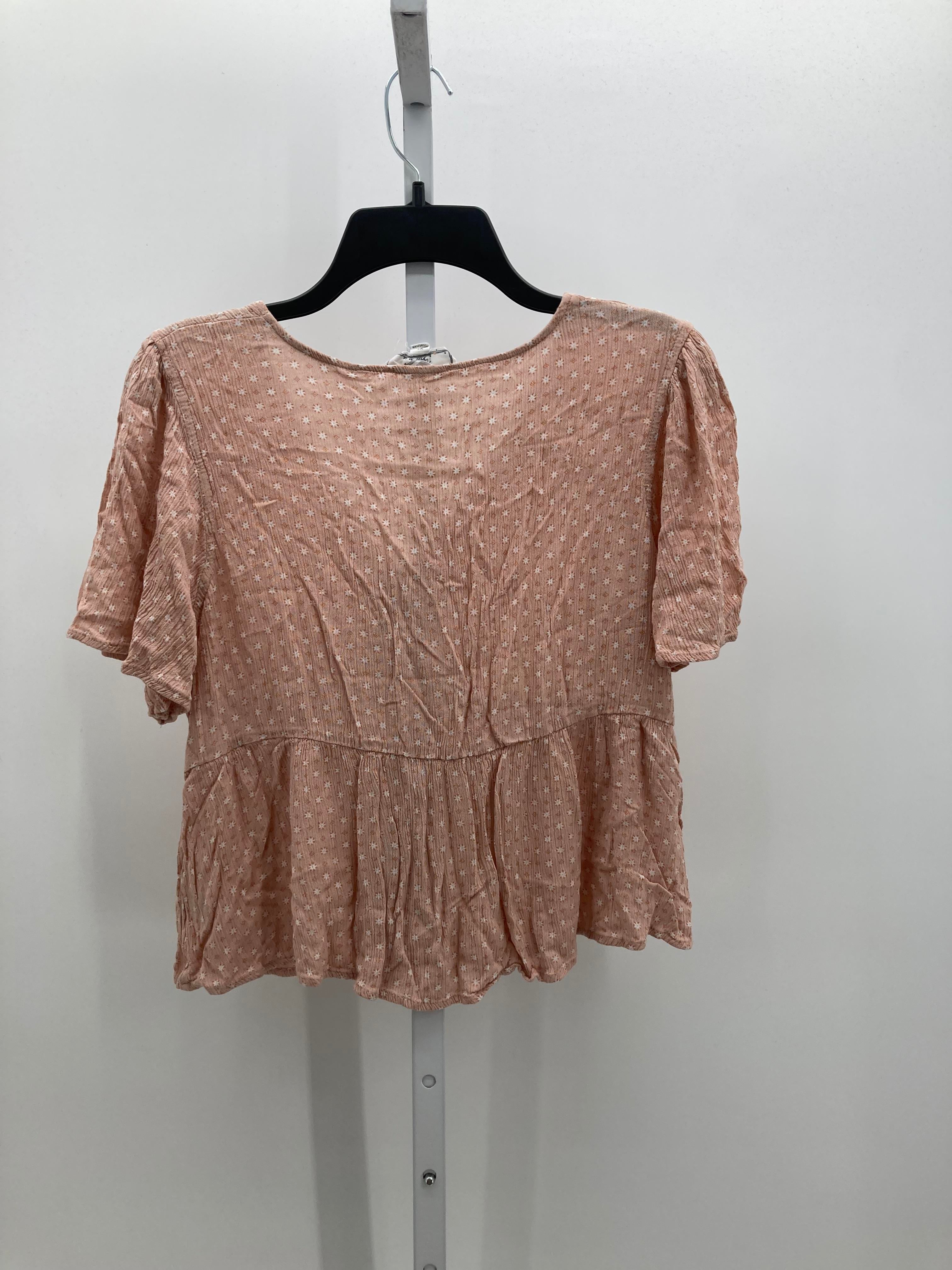 Hippie Rose Size Extra Large Juniors Short Sleeve Shirt