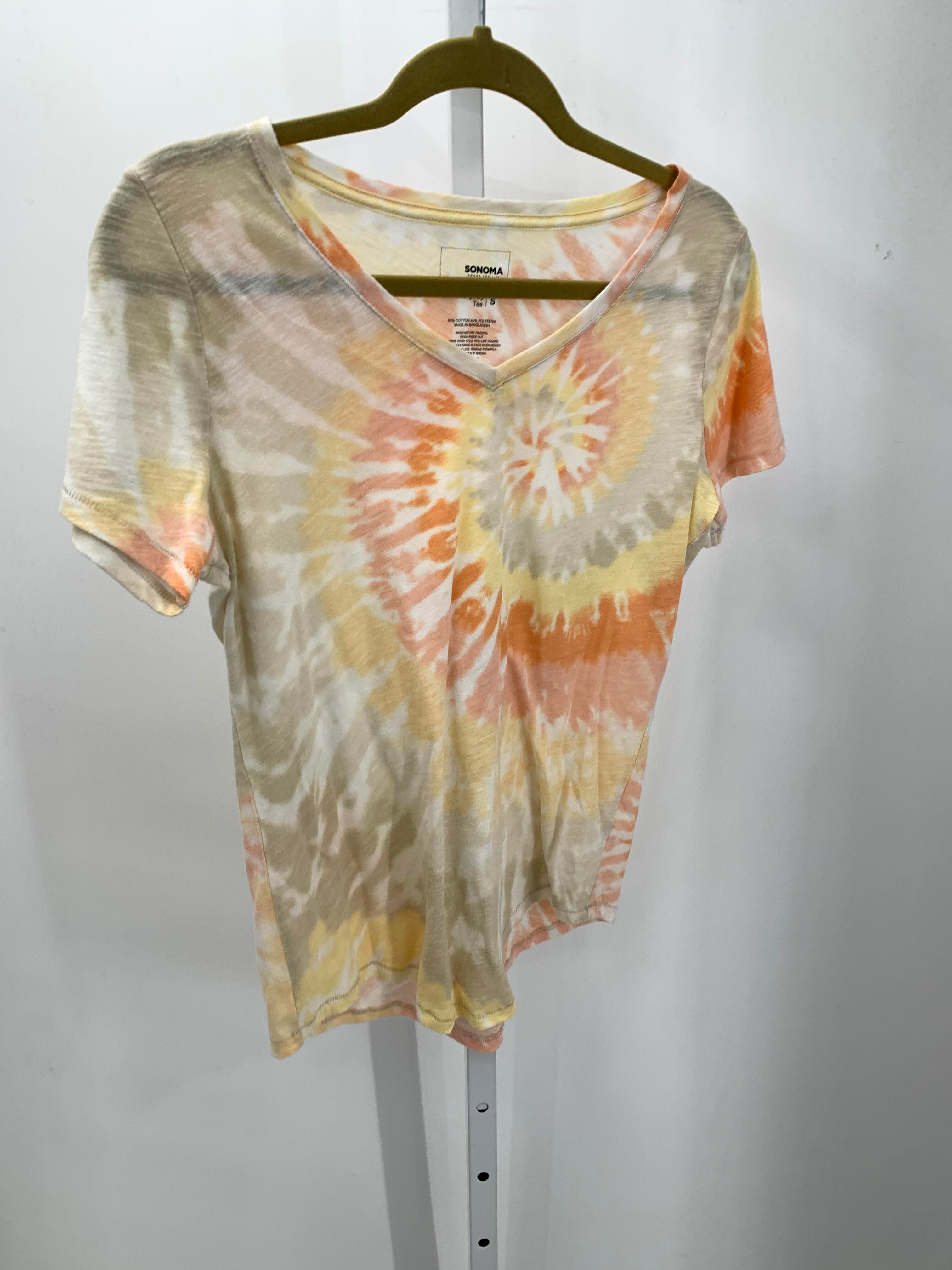 Sonoma Size Small Misses Short Sleeve Shirt