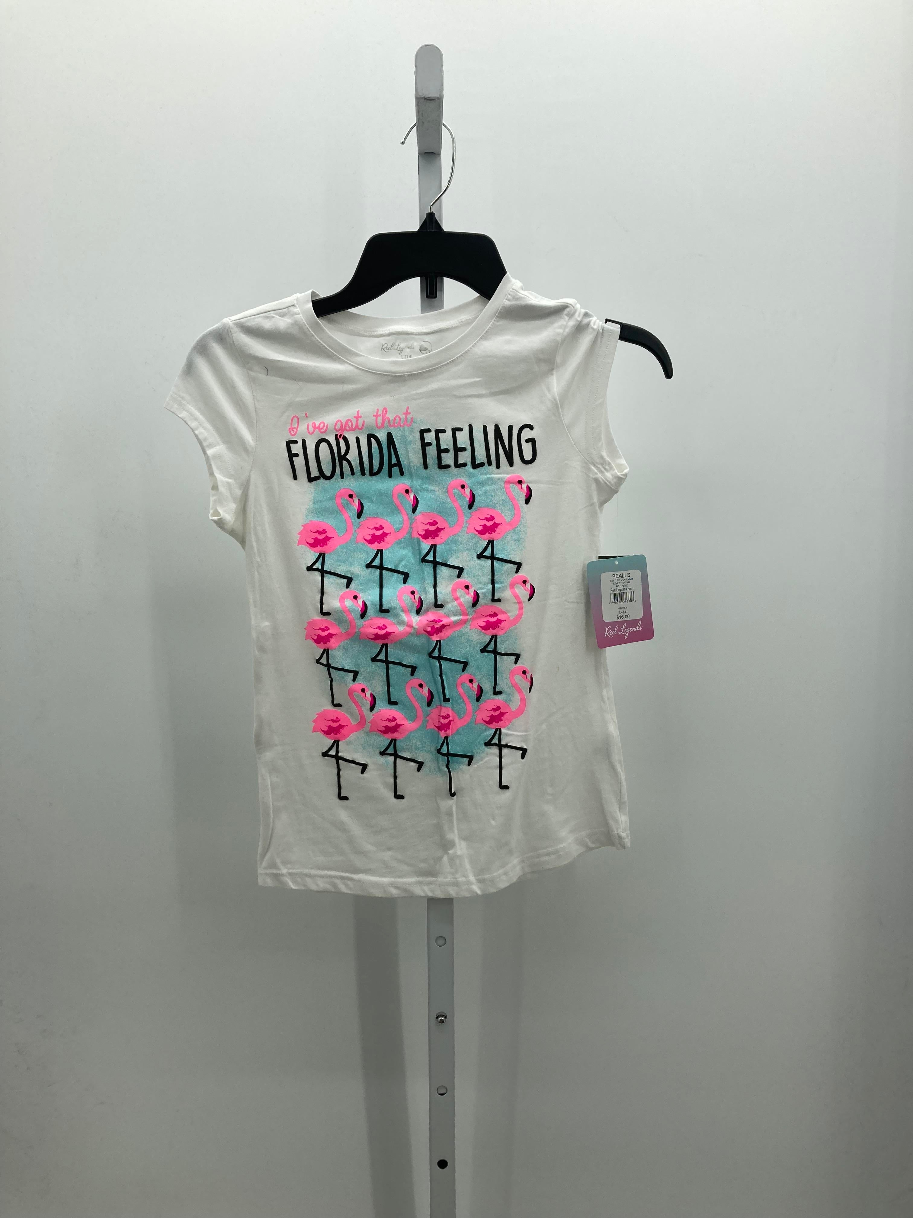 Size 14 Girls Short Sleeve Shirt
