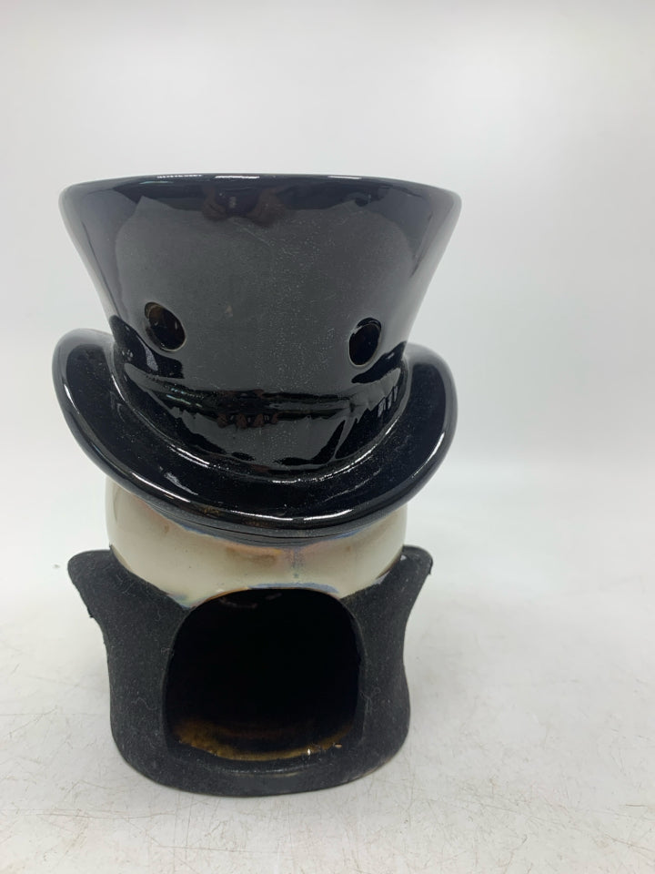 SKELETON IN TOP HAT WAX MELT- YANKEE.