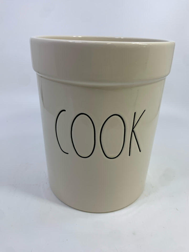 "COOK" UTENSIL HOLDER.