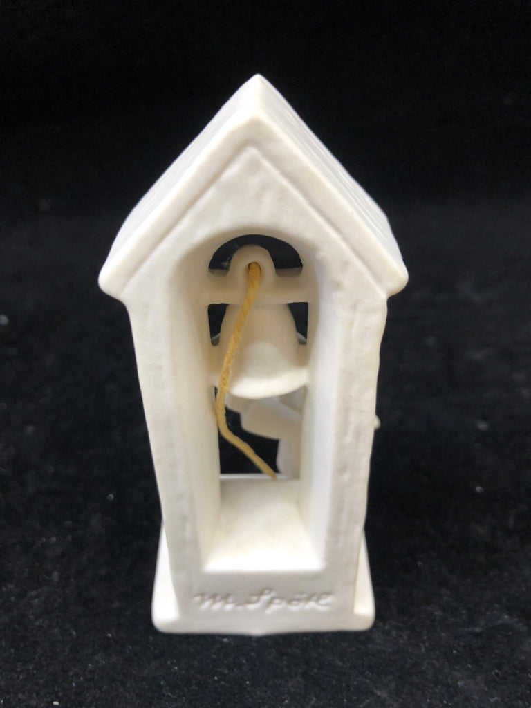 VTG CHERUB RINGING BELL WHITE FIGURINE GOEBEL.