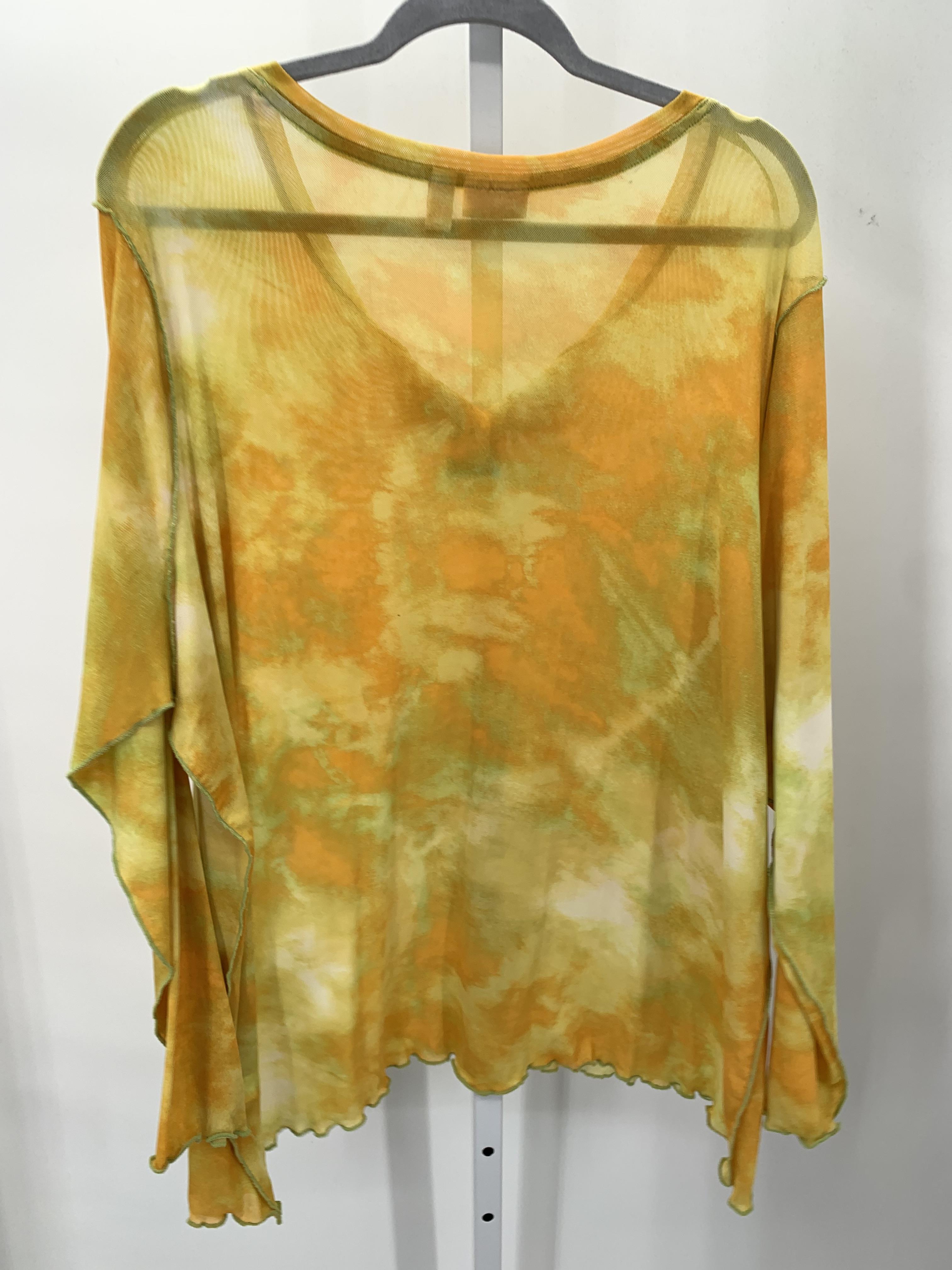 LOGO Size 3X Womens Long Sleeve Shirt