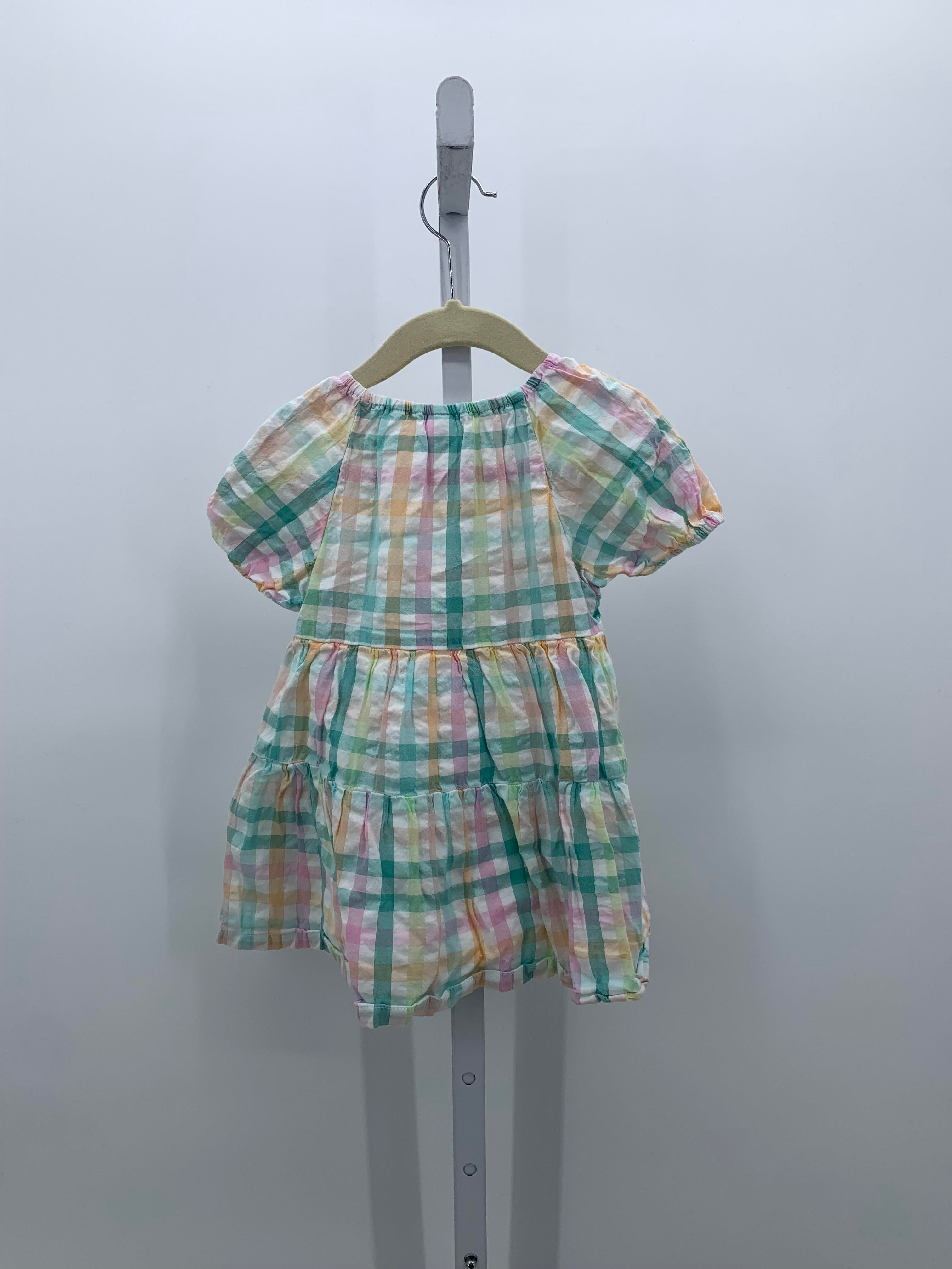Wonder Nation Size 18 Months Girls Short Sleeve Dress