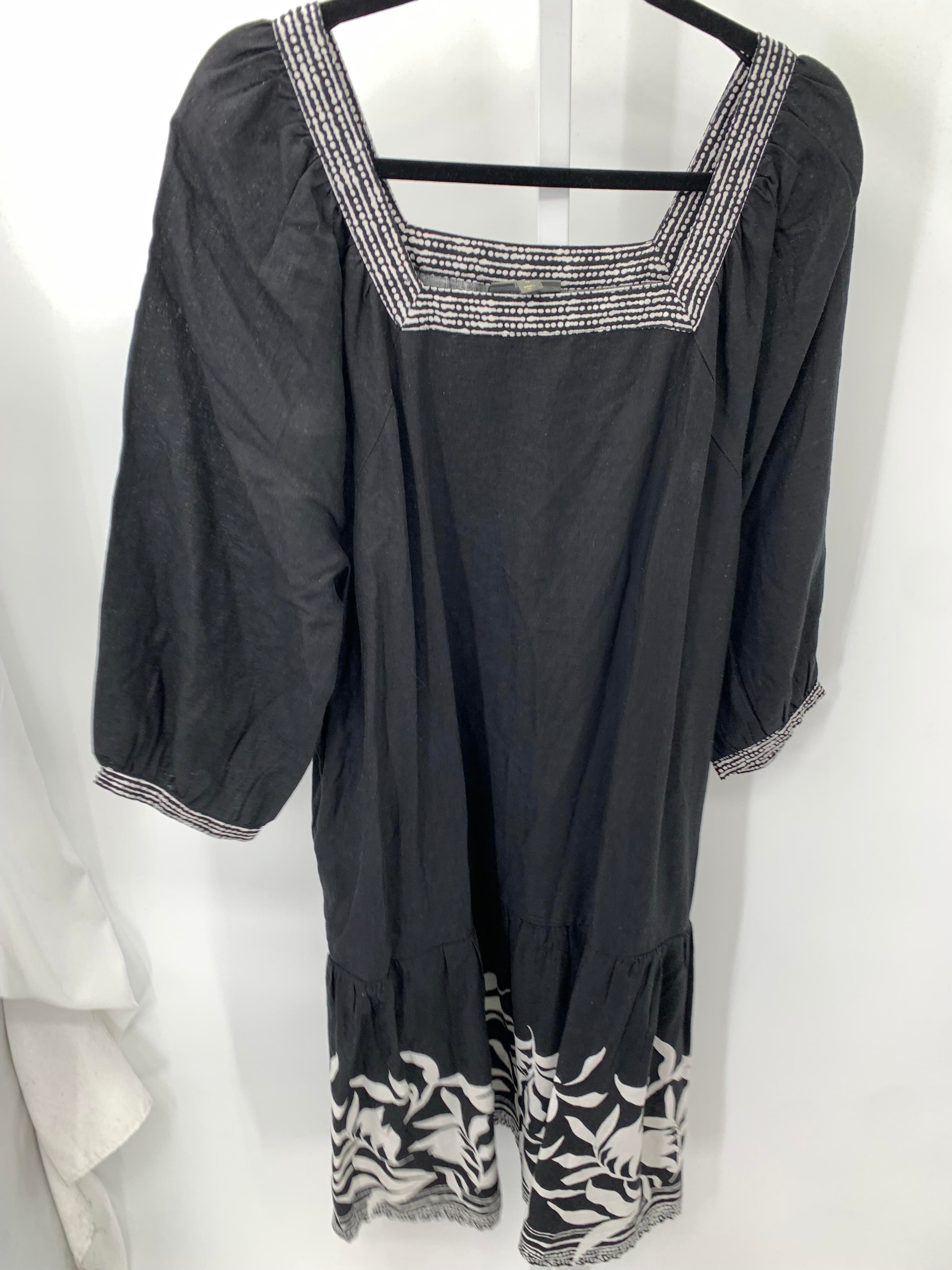 Style & Co. Size Extra Large Misses 3/4 Sleeve Dress