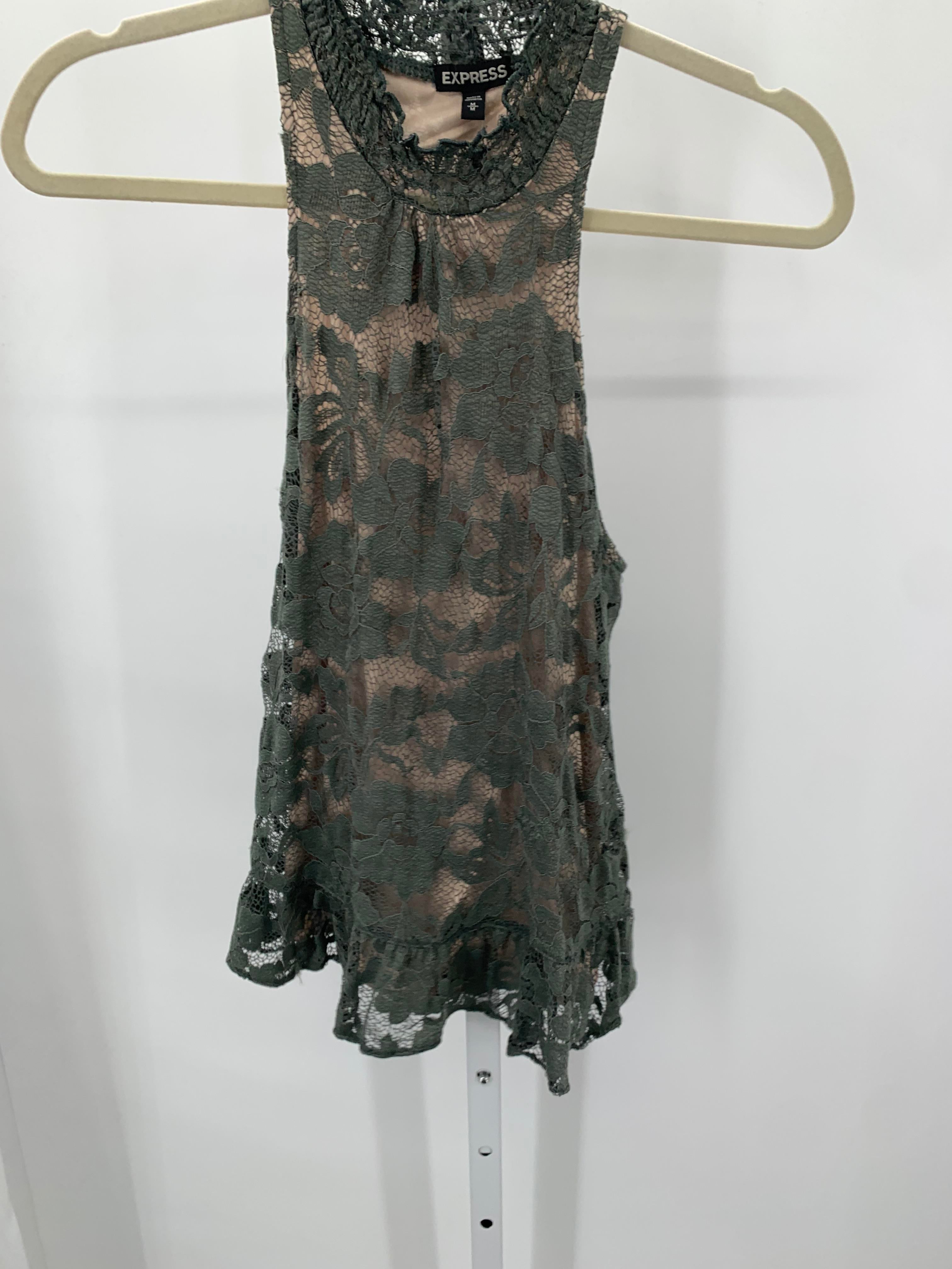 Express Size Medium Misses Sleeveless Shirt