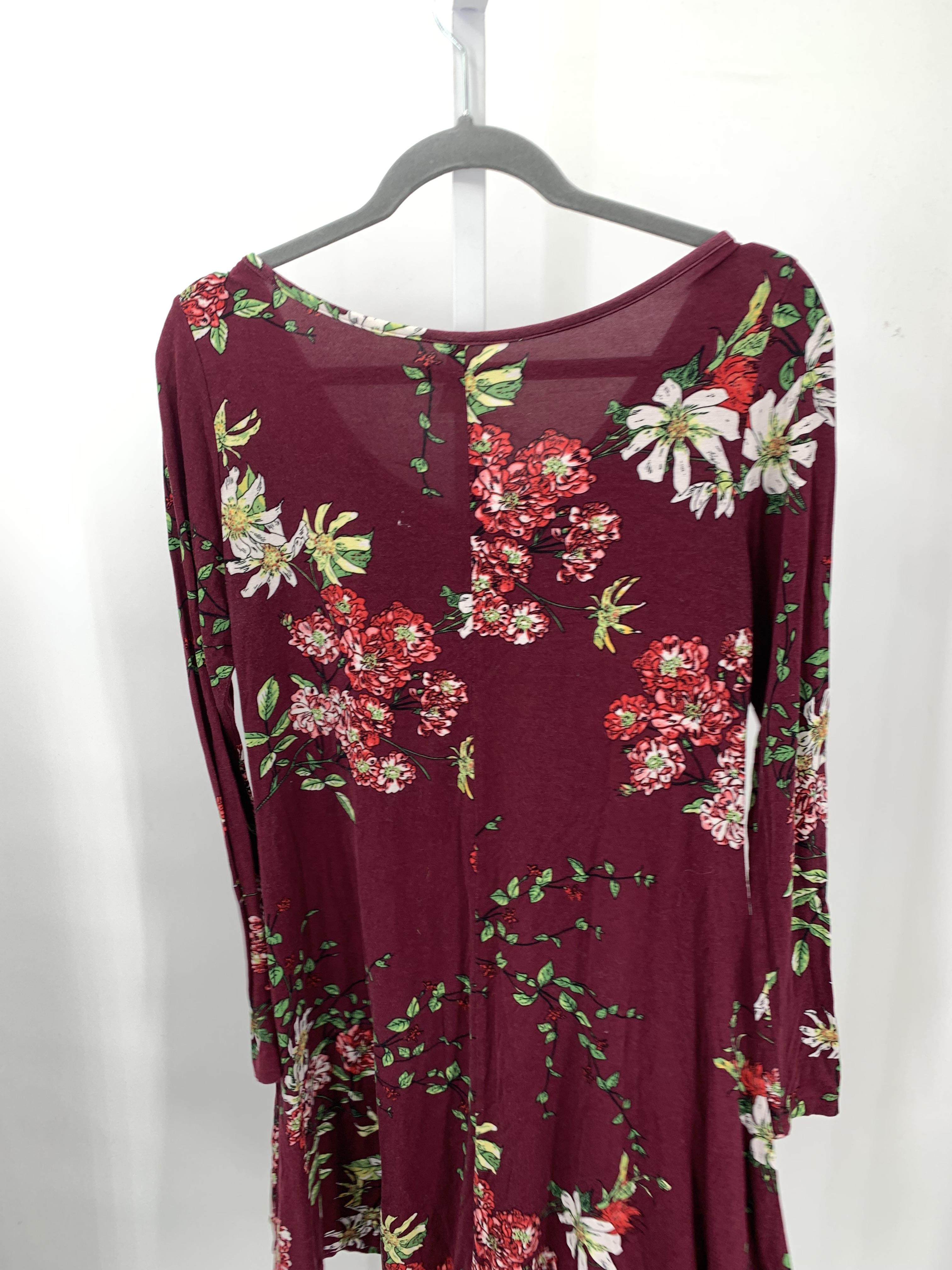 Size Small Misses Long Sleeve Dress