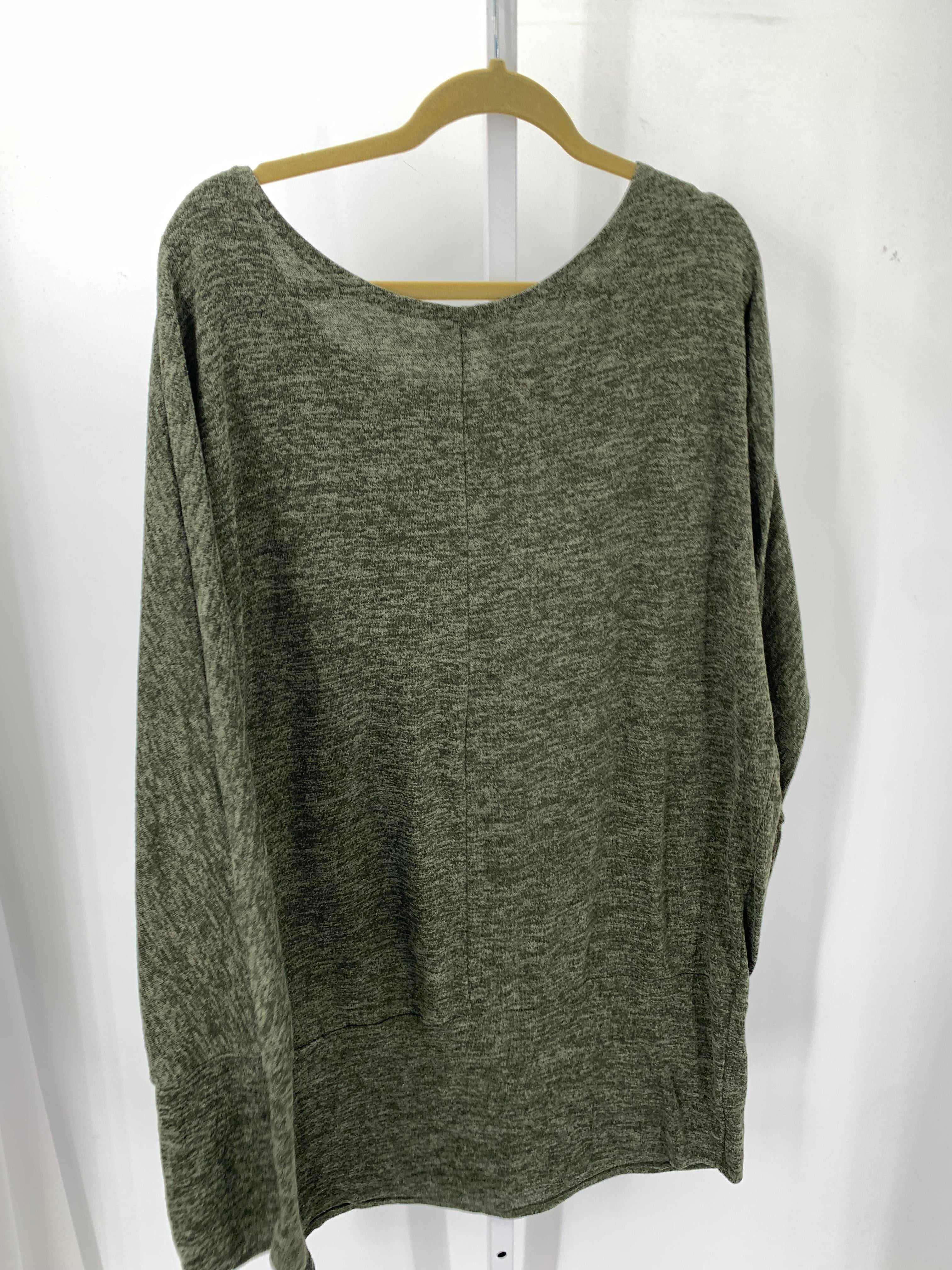 Size 3X Womens Long Sleeve Shirt