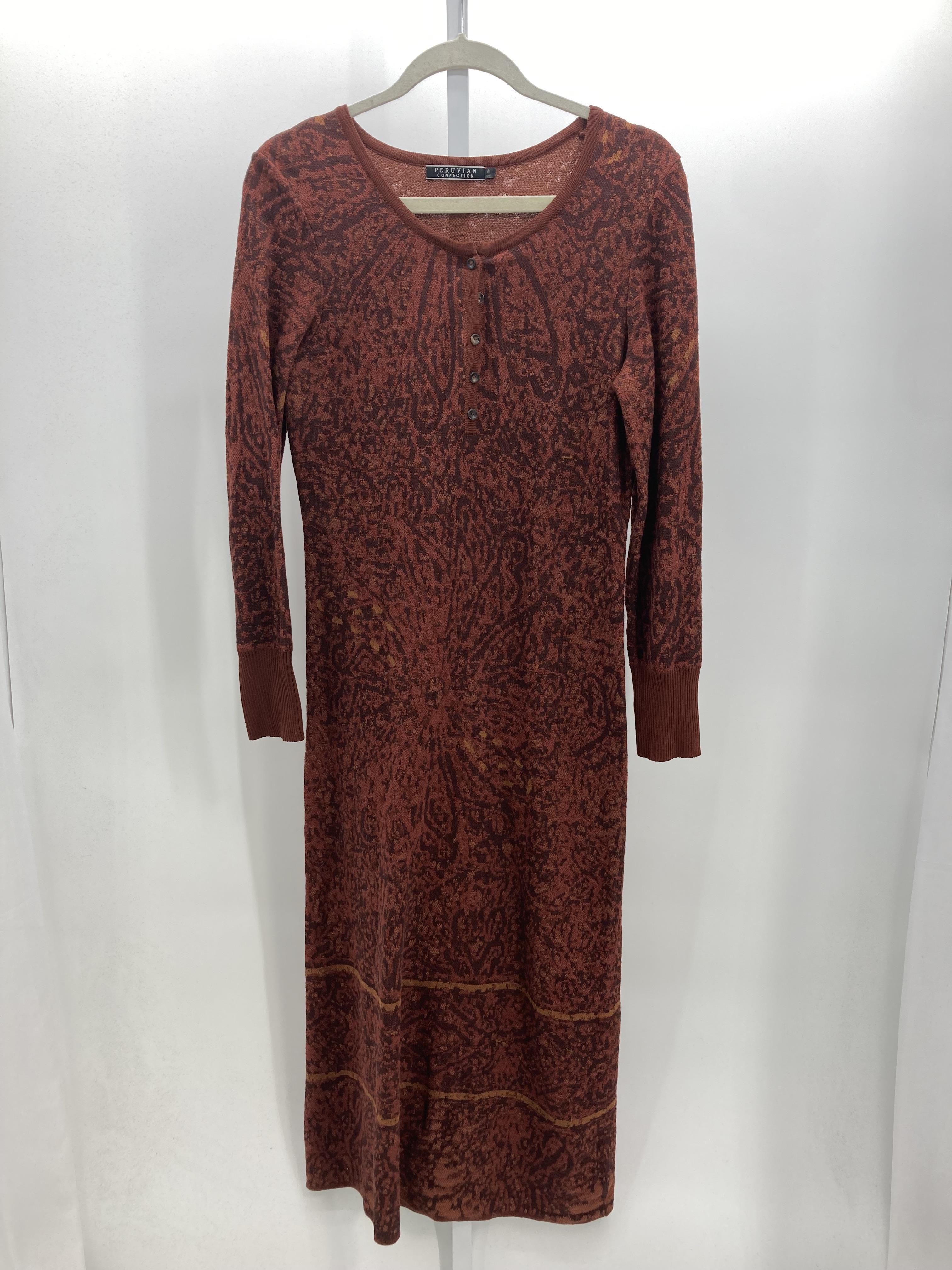 Size Medium Misses Long Sleeve Dress