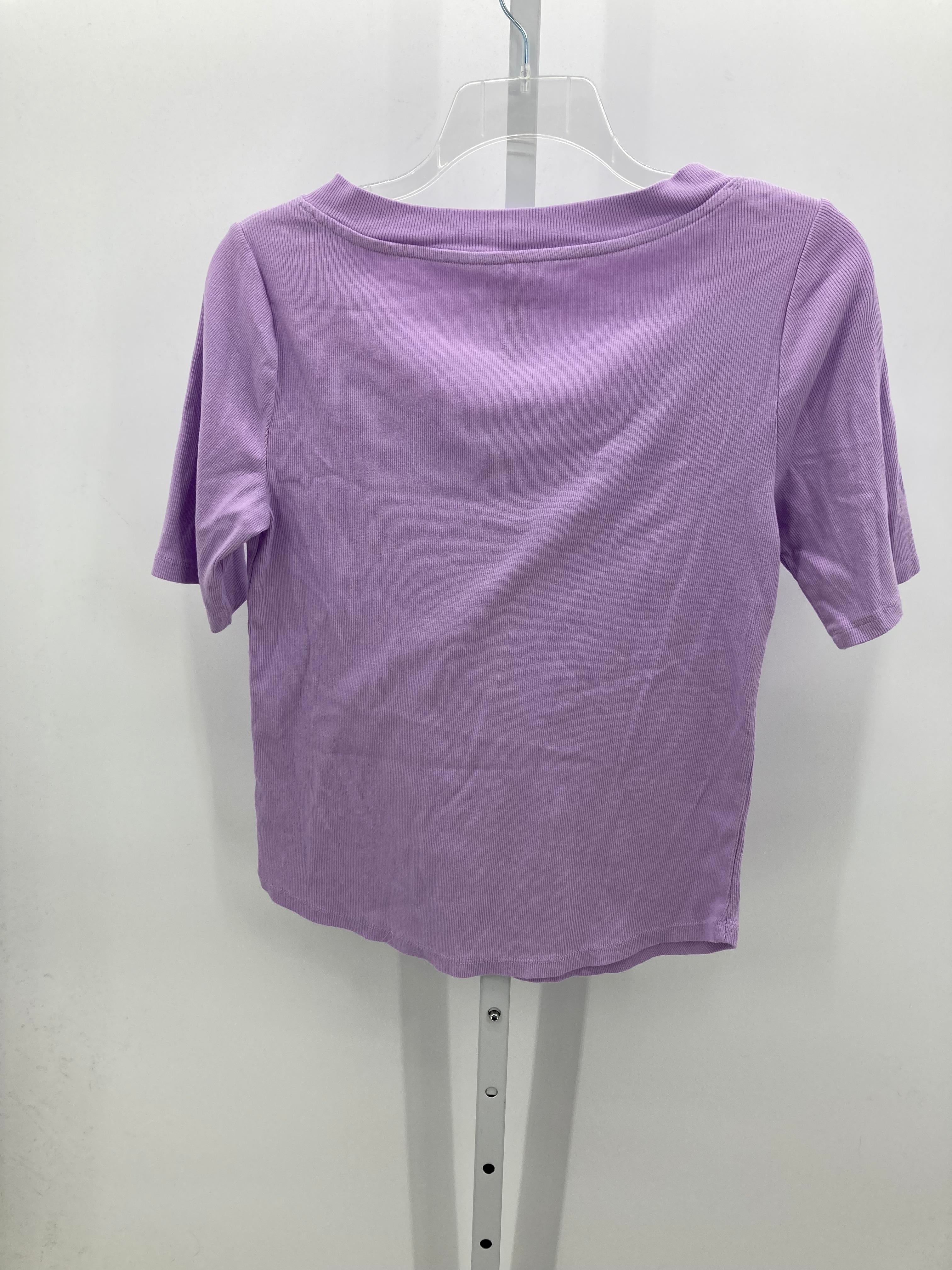 Talbots Size Large Misses Short Sleeve Shirt