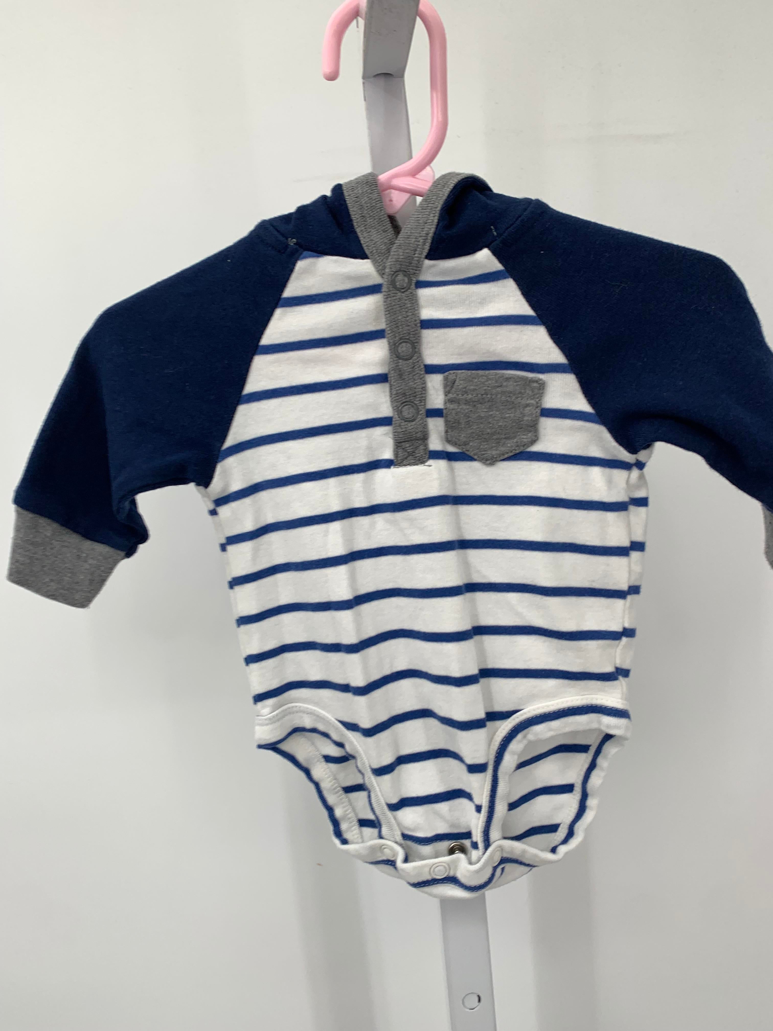 STRIPES HOODED KNIT